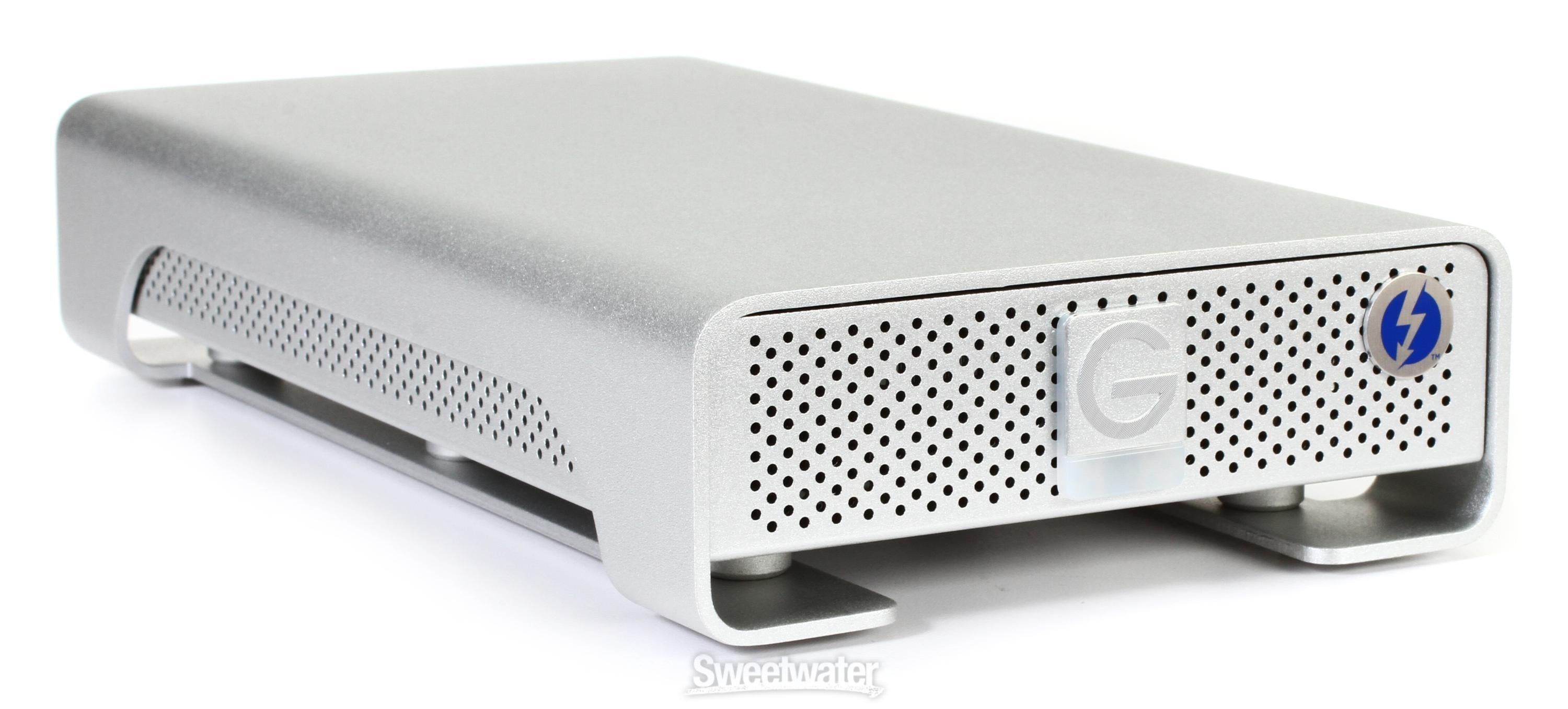 G-DRIVE Thunderbolt USB 3.0 4TB G-Technology G-Drive with Thunderbolt - 3TB; Thunderbolt and USB