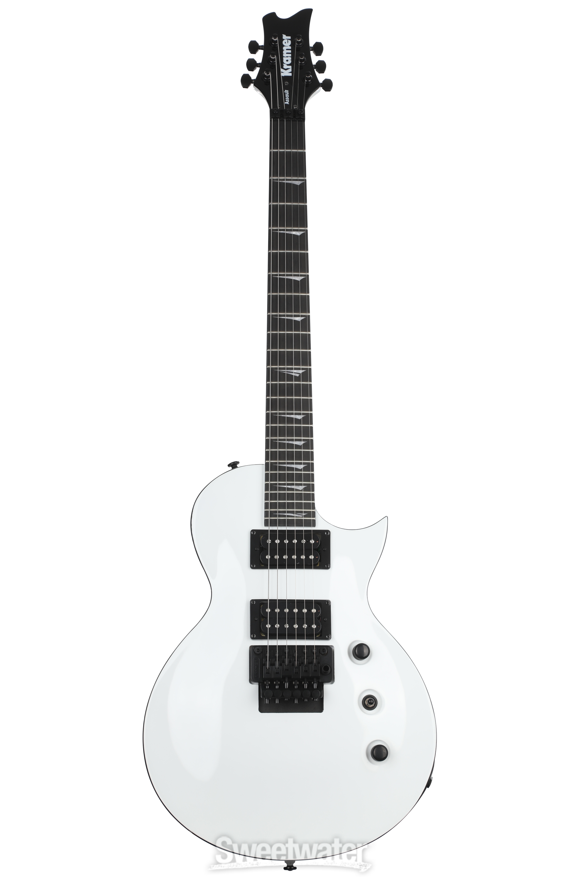 Kramer Assault 220 Electric Guitar - White | Sweetwater