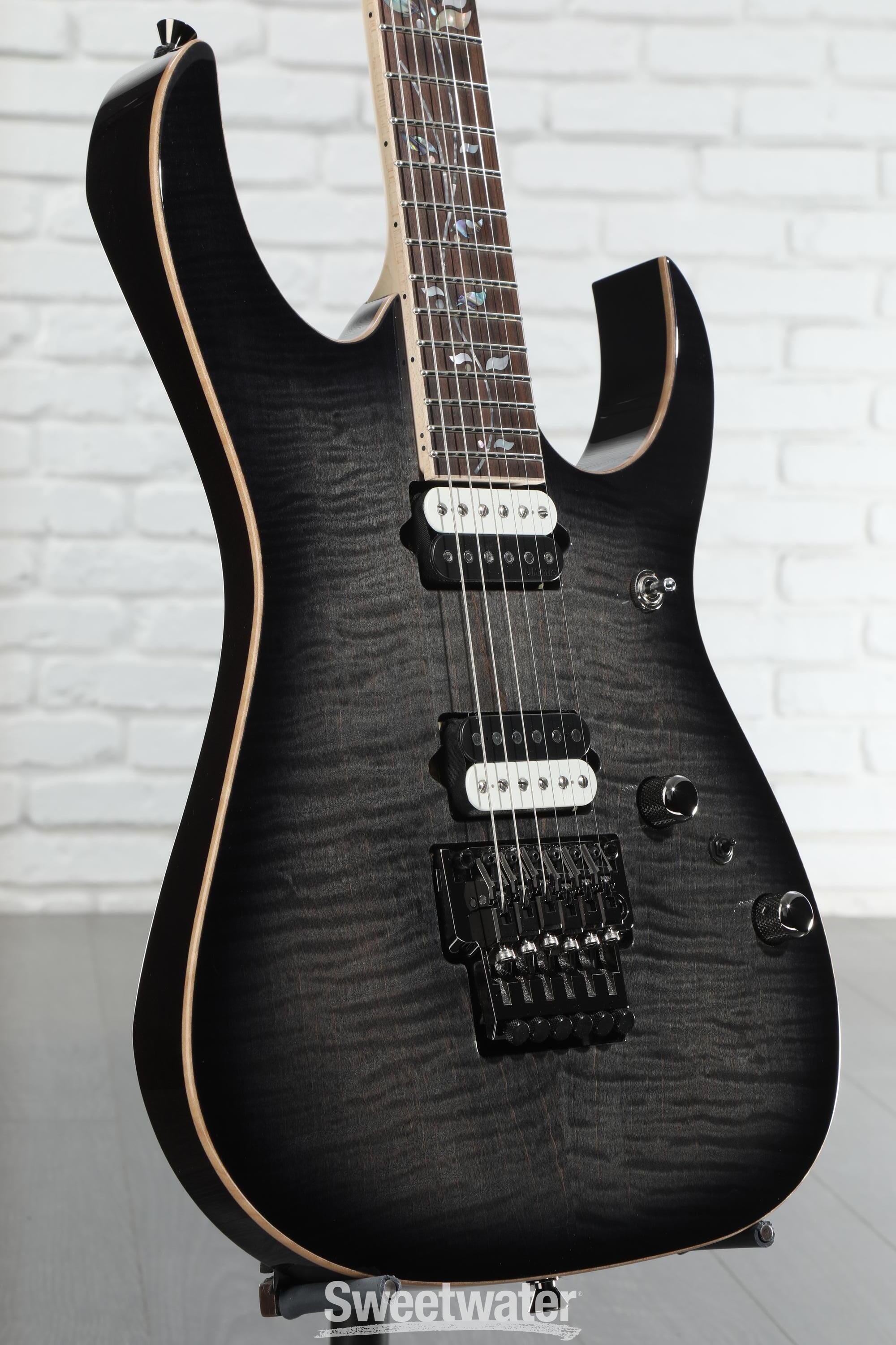 Ibanez J Custom RG8520 Electric Guitar - Black Rutile