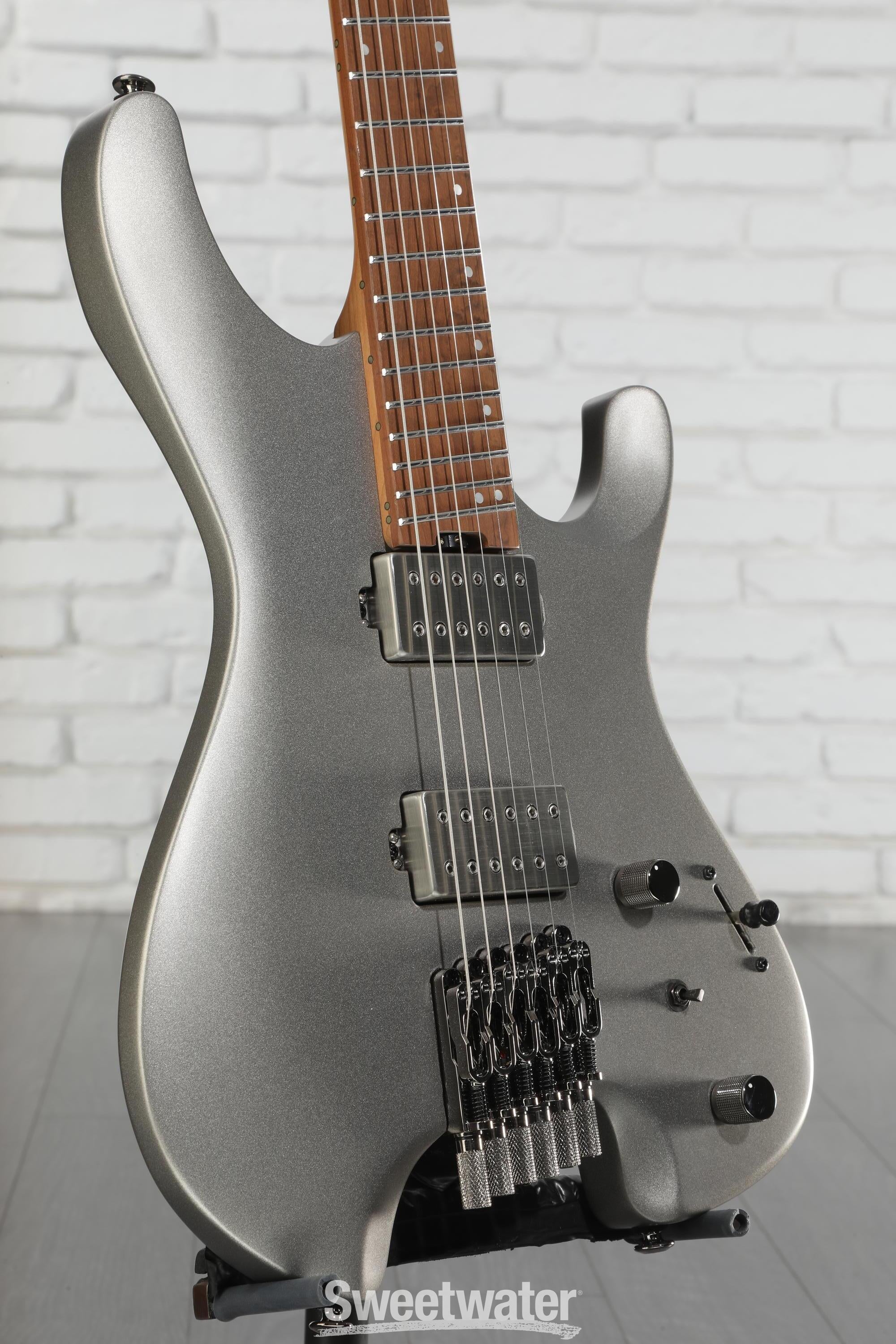 Ibanez QX52 Electric Guitar - Metallic Gray Matte | Sweetwater