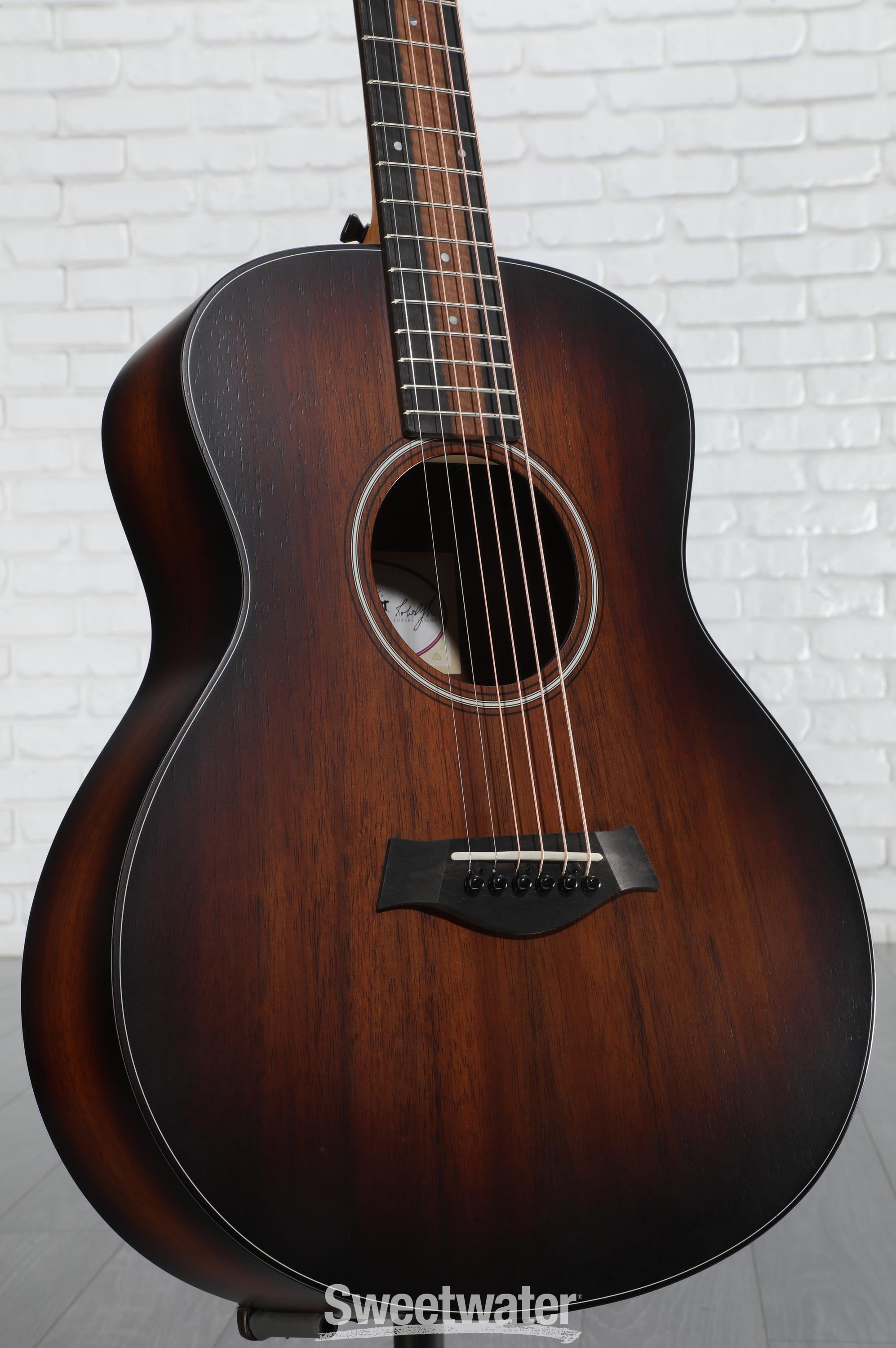 Taylor GS Mini-e Koa Plus Left-Handed - Shaded Edgeburst