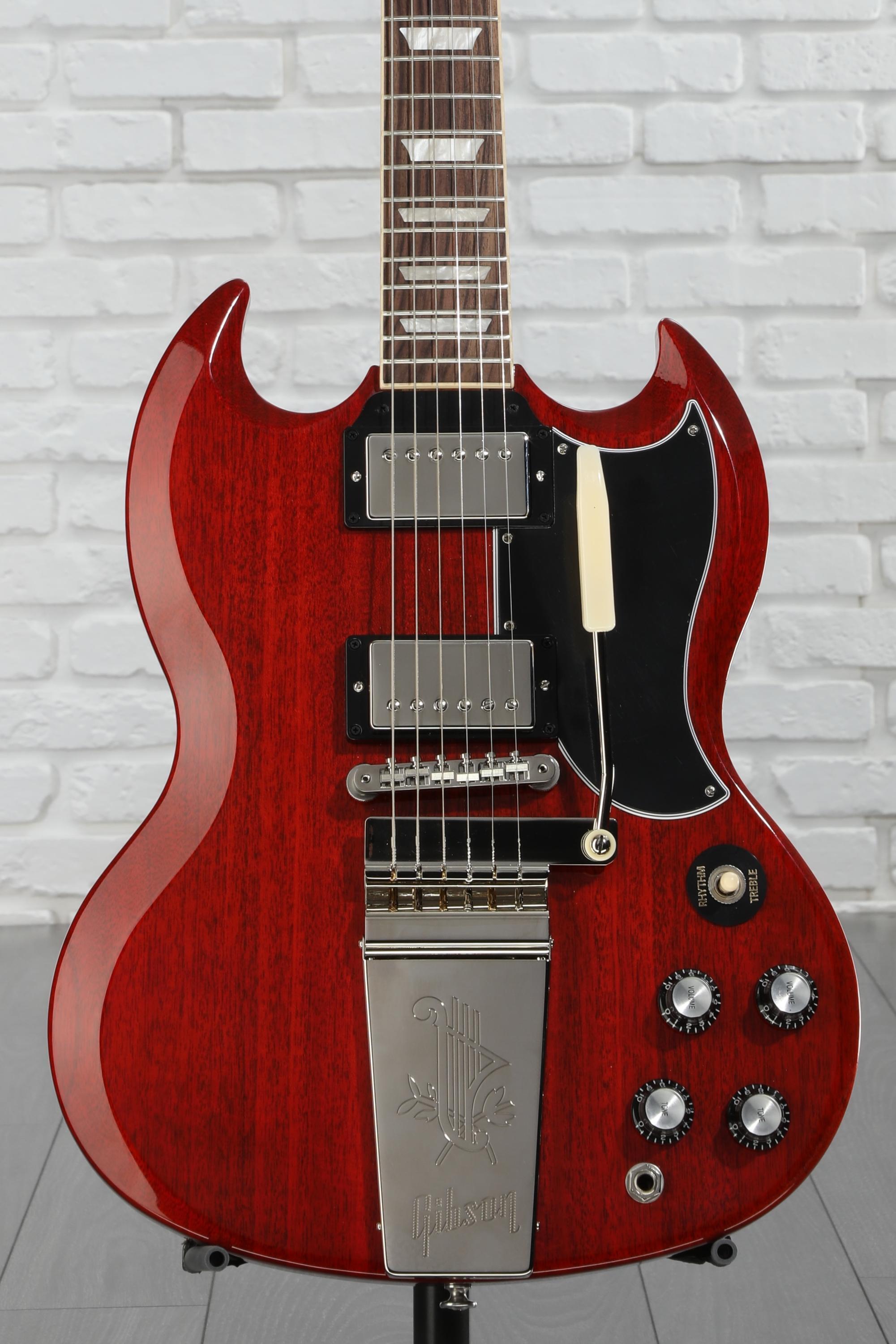 ギター Gibson SG standard 61 maestro vibrola Gibson SG Standard '61 Maestro Vibrola Electric Guitar