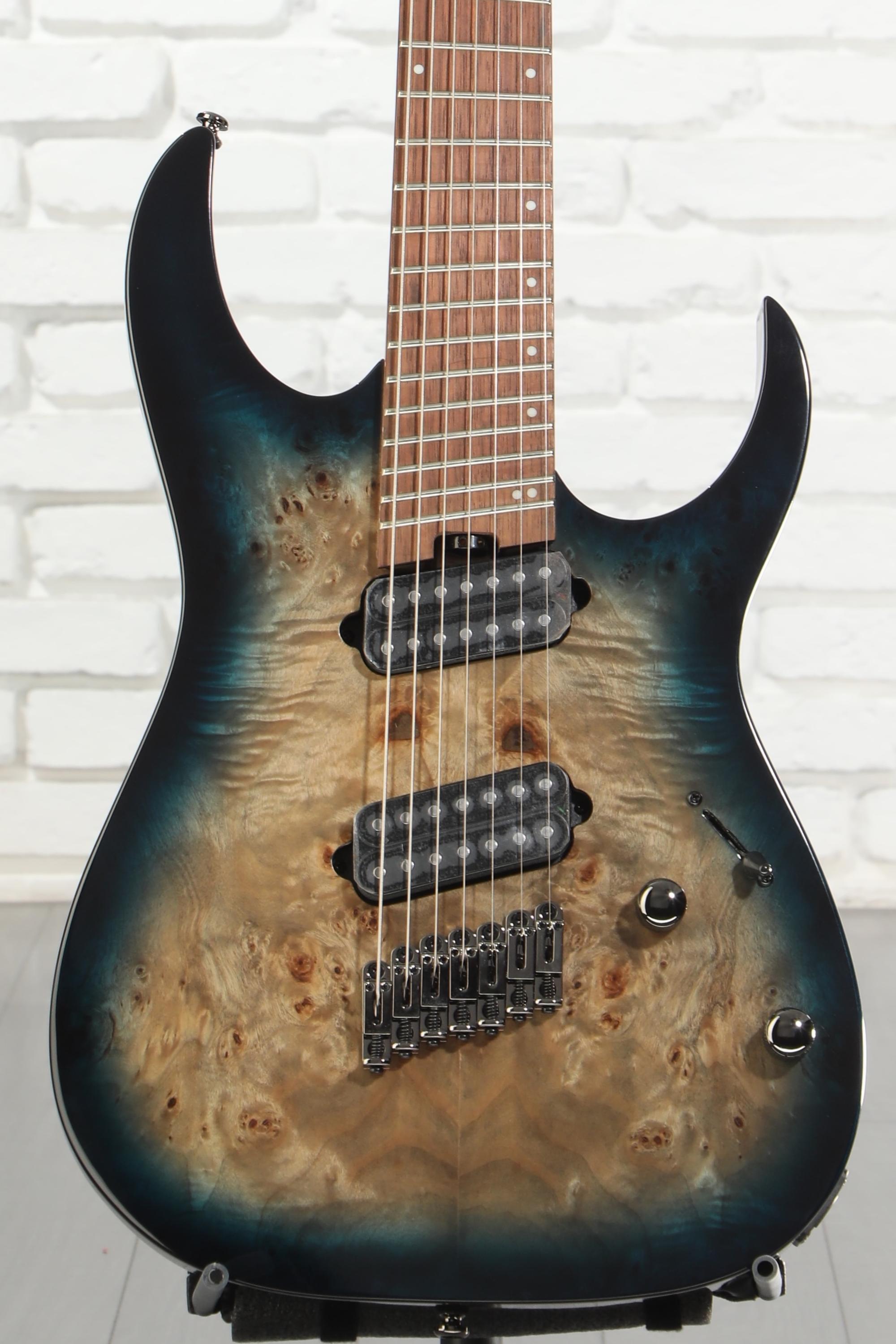 Ibanez RGMS7 7-string Electric Guitar - Cosmic Blue Starburst