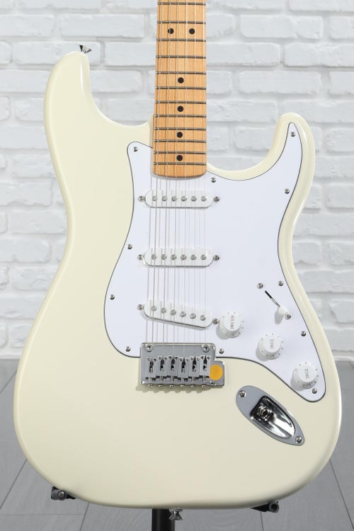 Fender Standard Stratocaster Electric Guitar - Olympic White