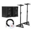 Photo of Kali Audio LP-UNF Ultra Nearfield Monitor System with Stands and Cables