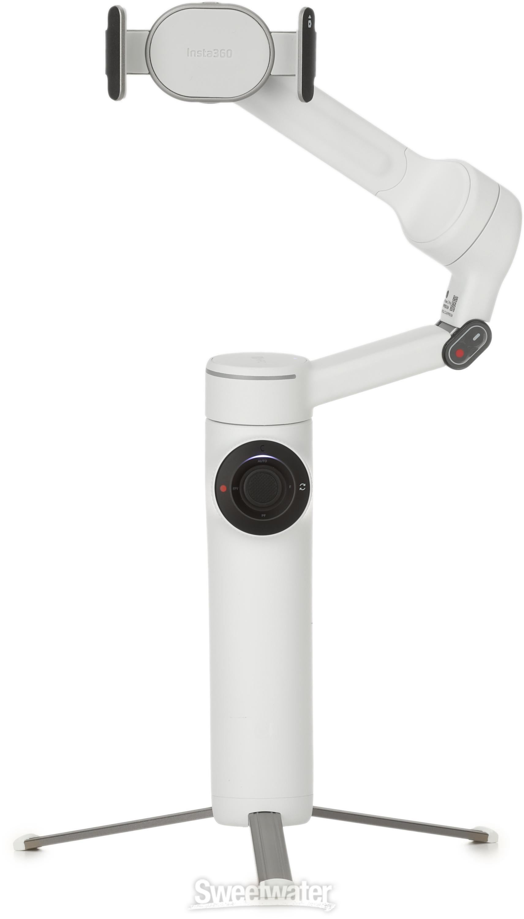 Insta360 Flow 2 Pro Gimbal - White | Sweetwater