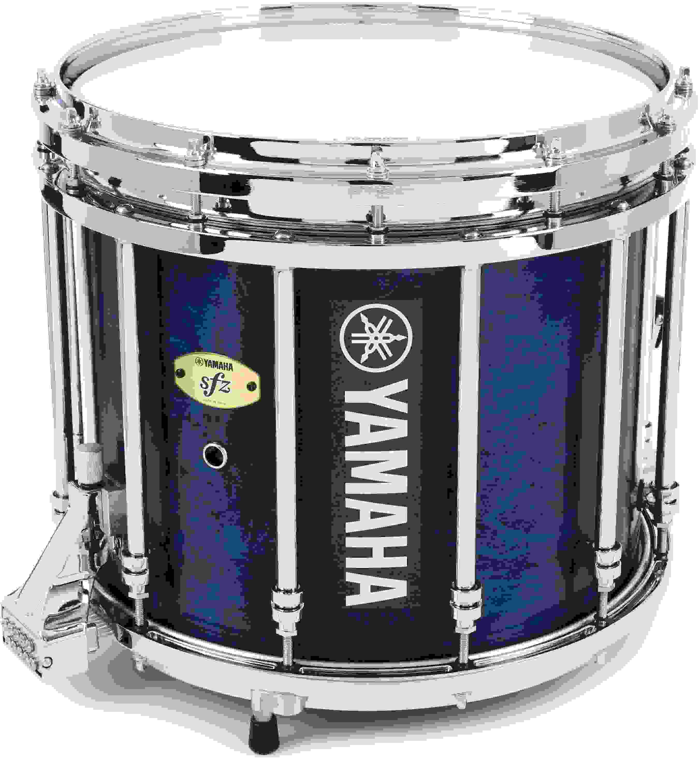Yamaha MS9414CH 14 x 12 inch SFZ Marching Snare Drum with Chrome
