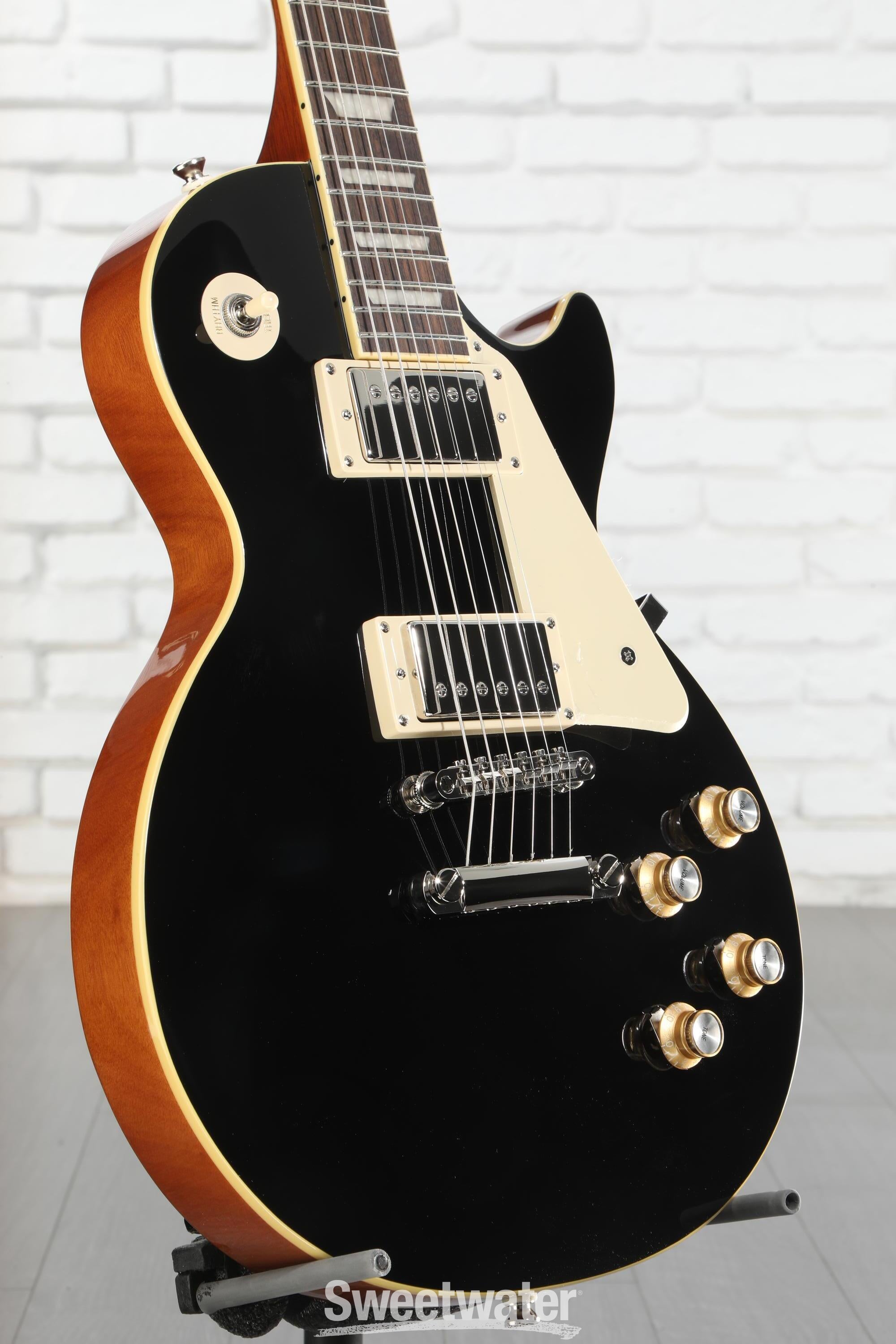 Epiphone LesPaul Standard Ebony 2015年製 Epiphone Les Paul Standard - Ebony | Sweetwater