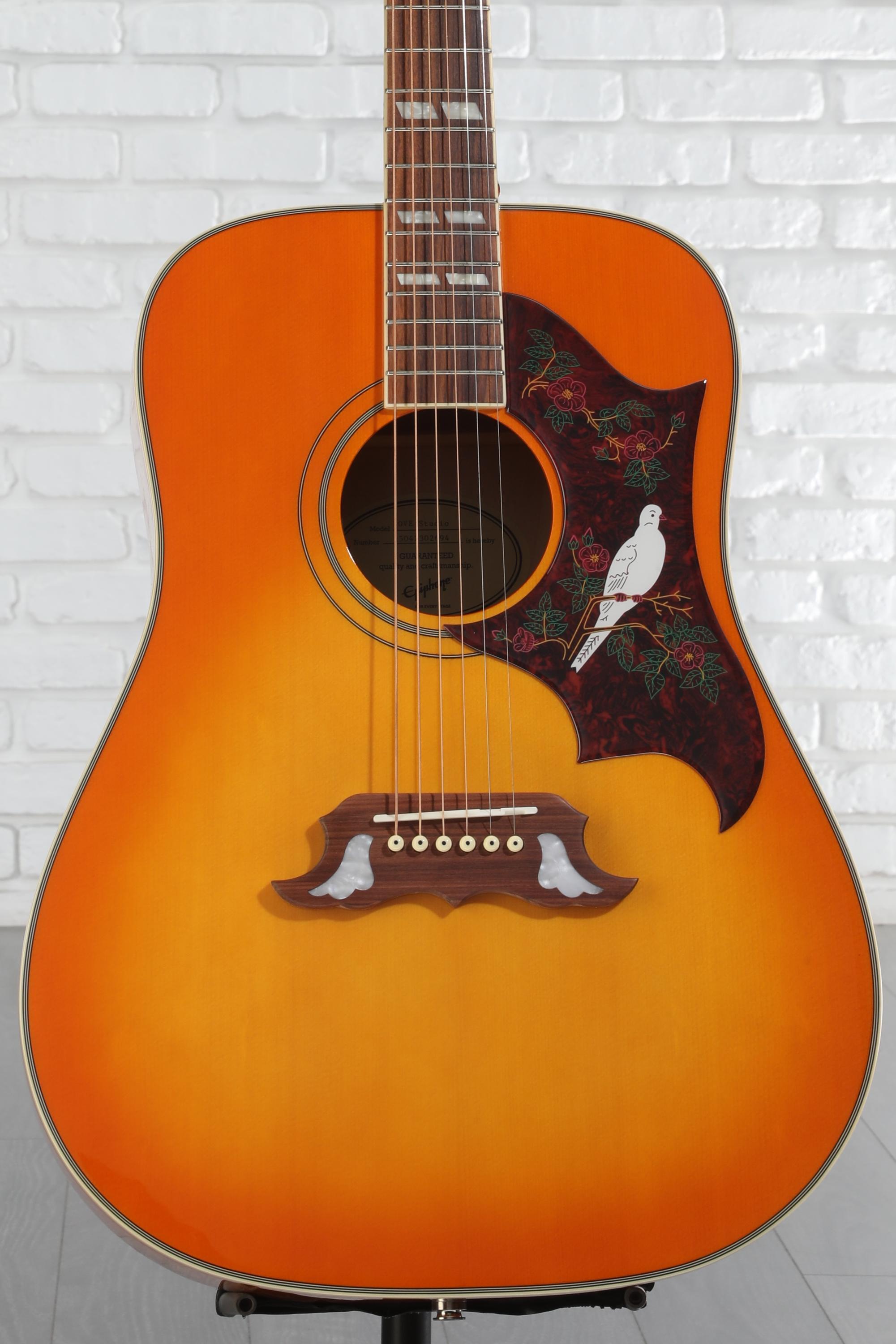 ギター Epiphone Dove Pro Buy Epiphone Dove PRO Acoustic Electric Guitar | Sam Ash Music