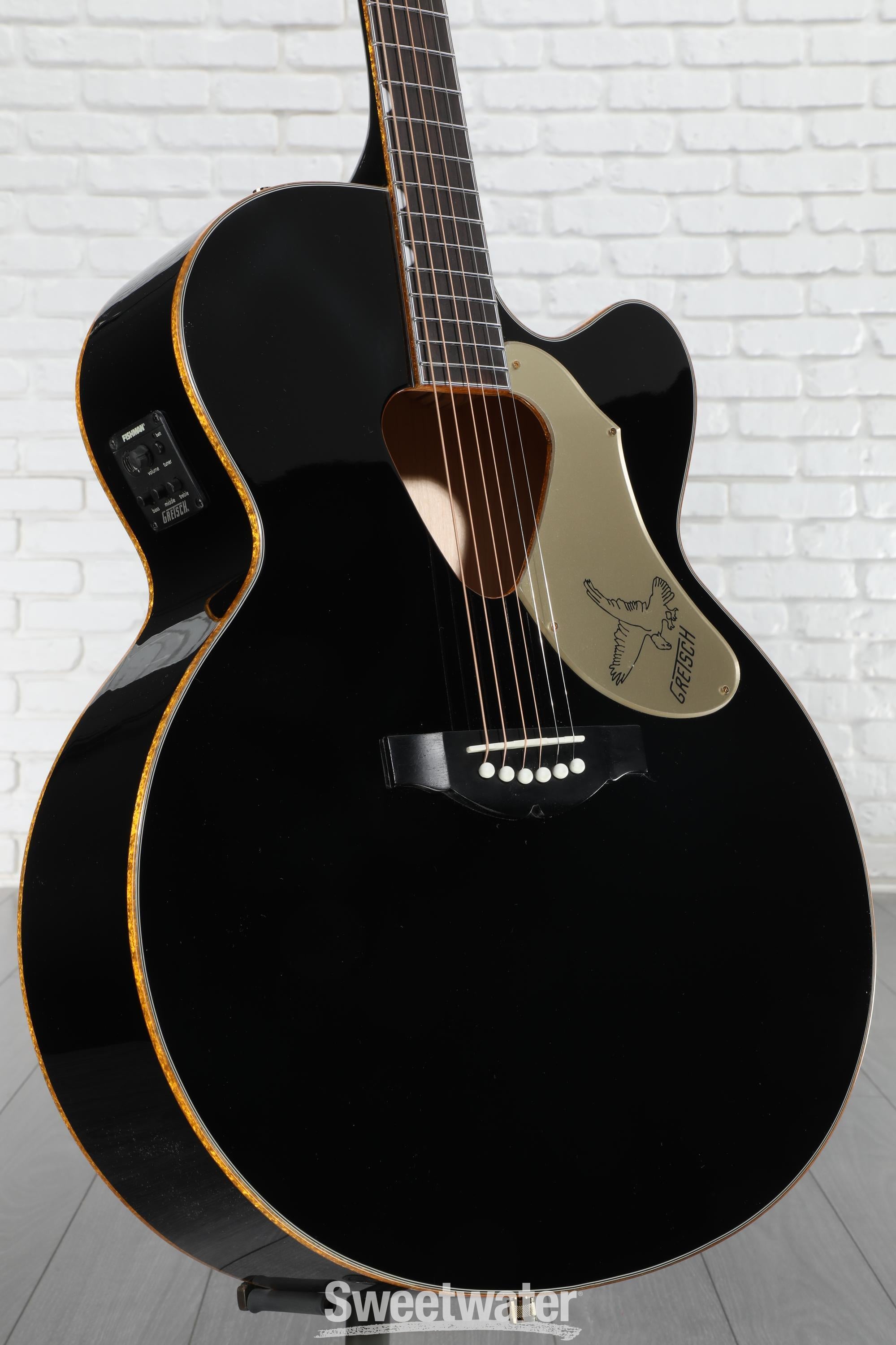 GRETSCH グレッチ G5022CBFE BLK Gretsch G5022CBFE Rancher Falcon Jumbo Cutaway Acoustic