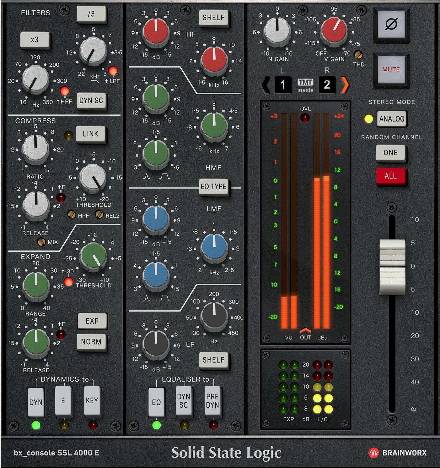 Brainworx bx_console SSL 4000 E Plug-in | Sweetwater Brainworx bx_console SSL 4000 E Plug-in | Sweetwater