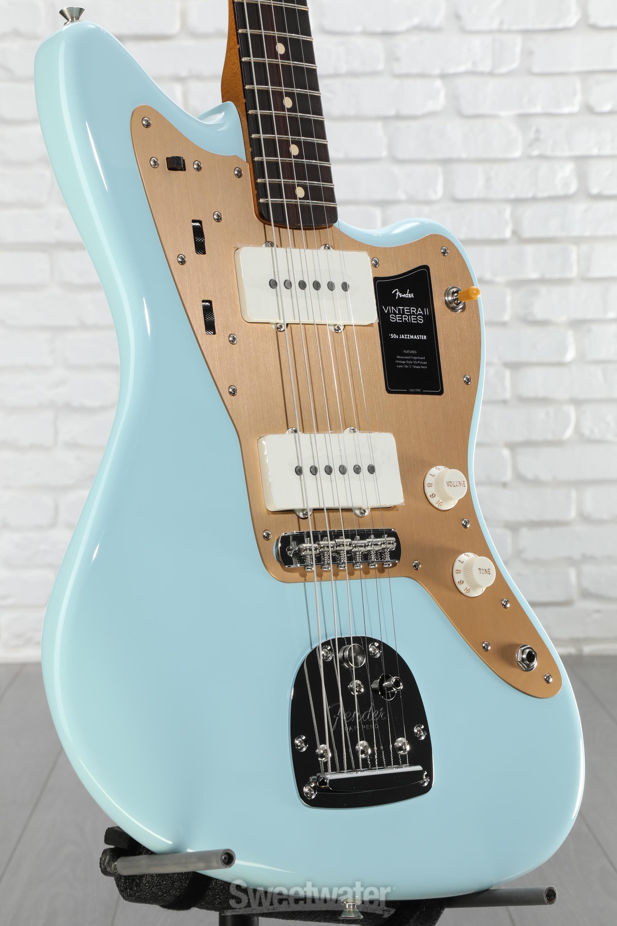 Fender Vintera II '50s Jazzmaster Electric Guitar - Sonic Blue