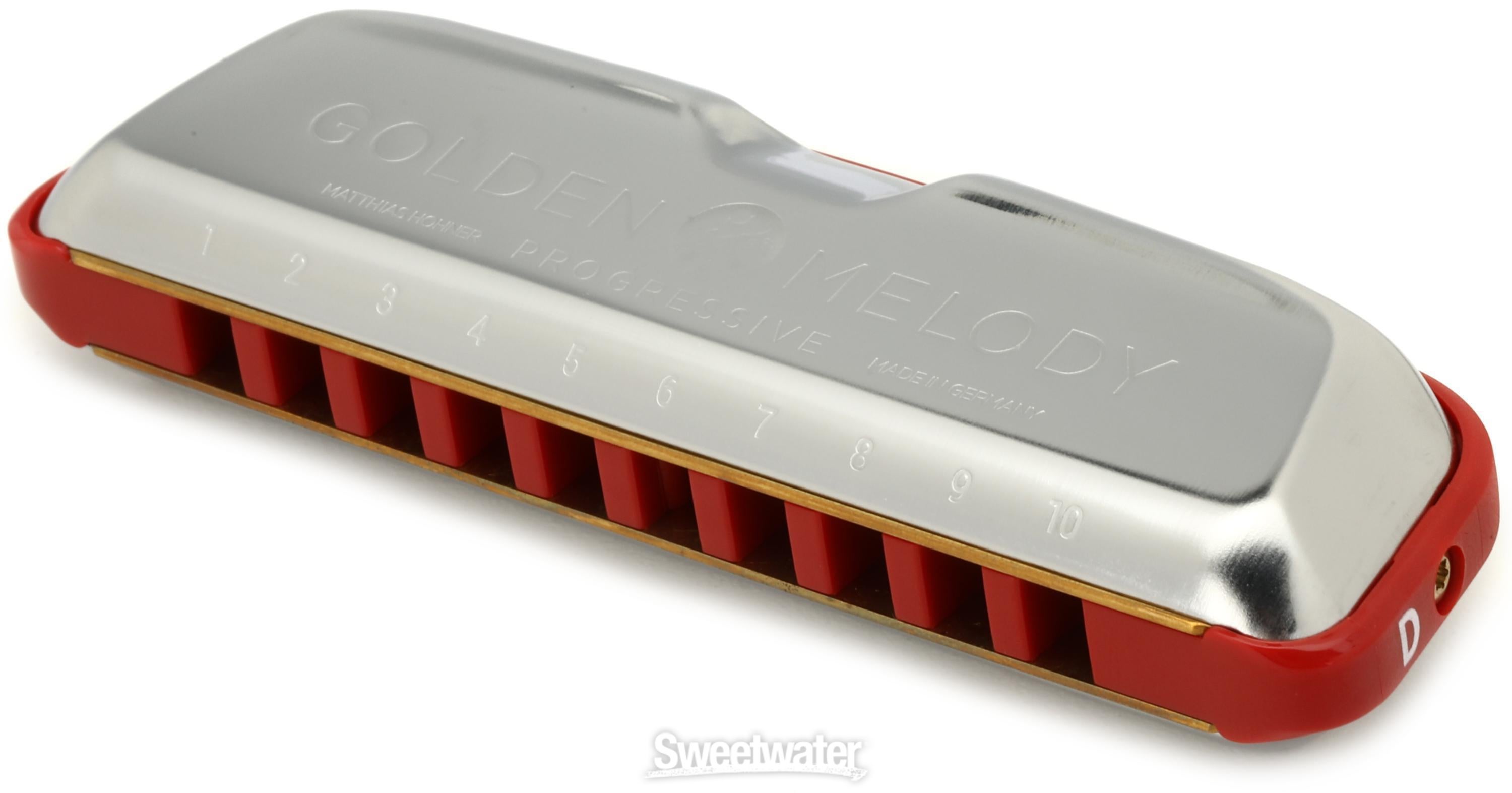 Hohner Golden Melody Harmonica - Key of D Version 2 | Sweetwater