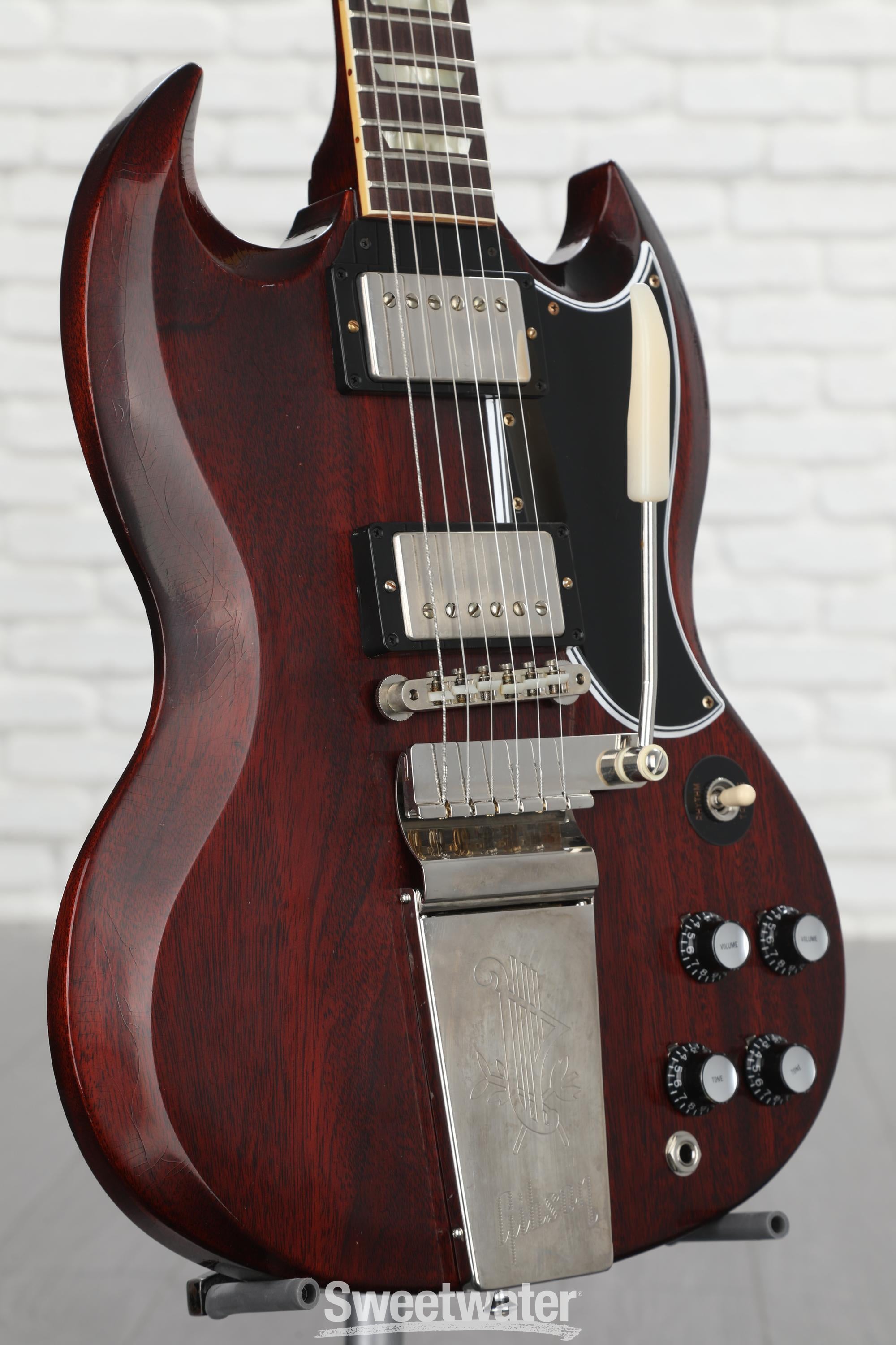 Platinum Gibson Custom Murphy Lab 1964 SG Standard Reissue