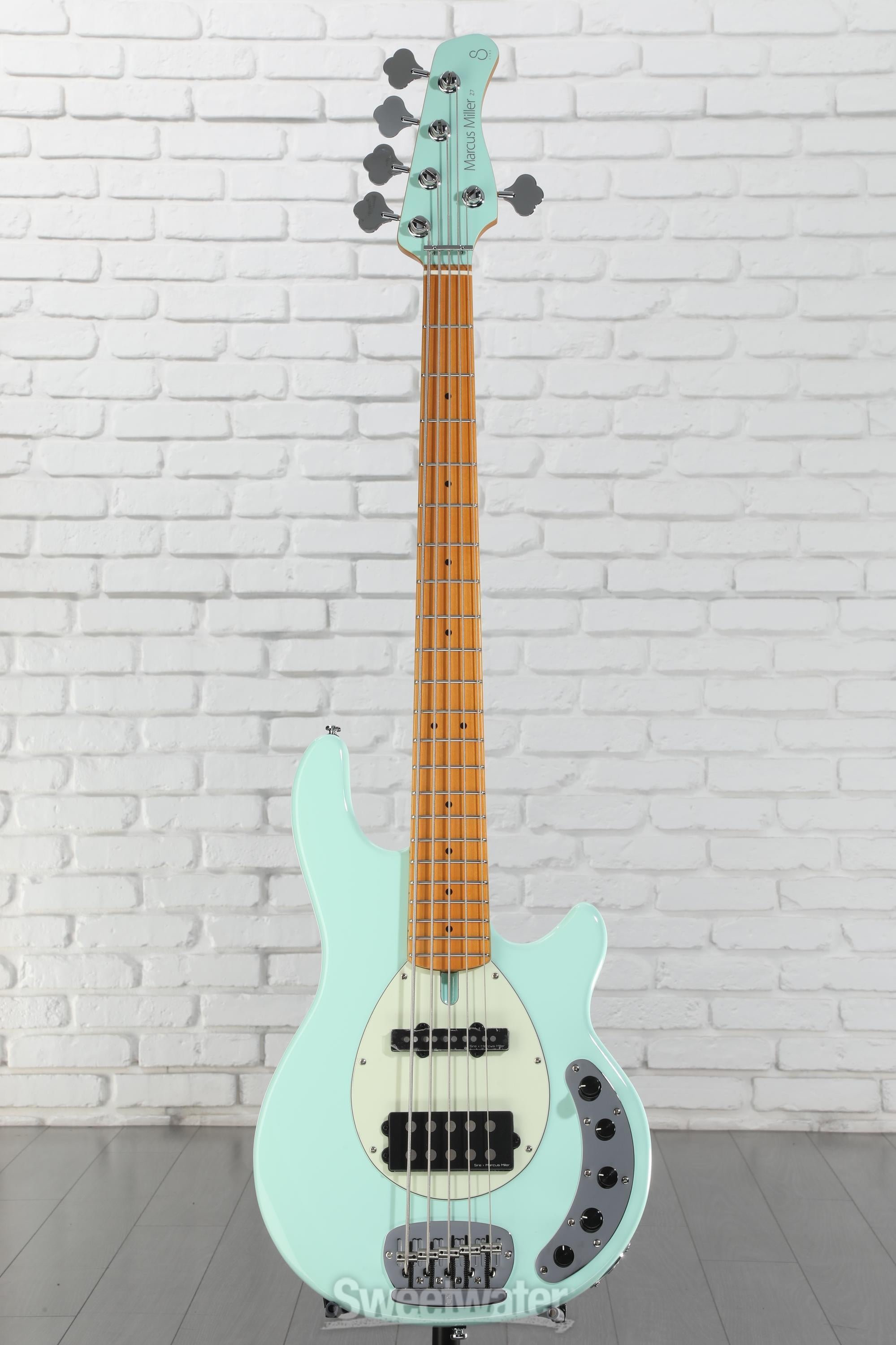 Sire Marcus Miller Z7 5-string Bass Guitar - Mint | Sweetwater