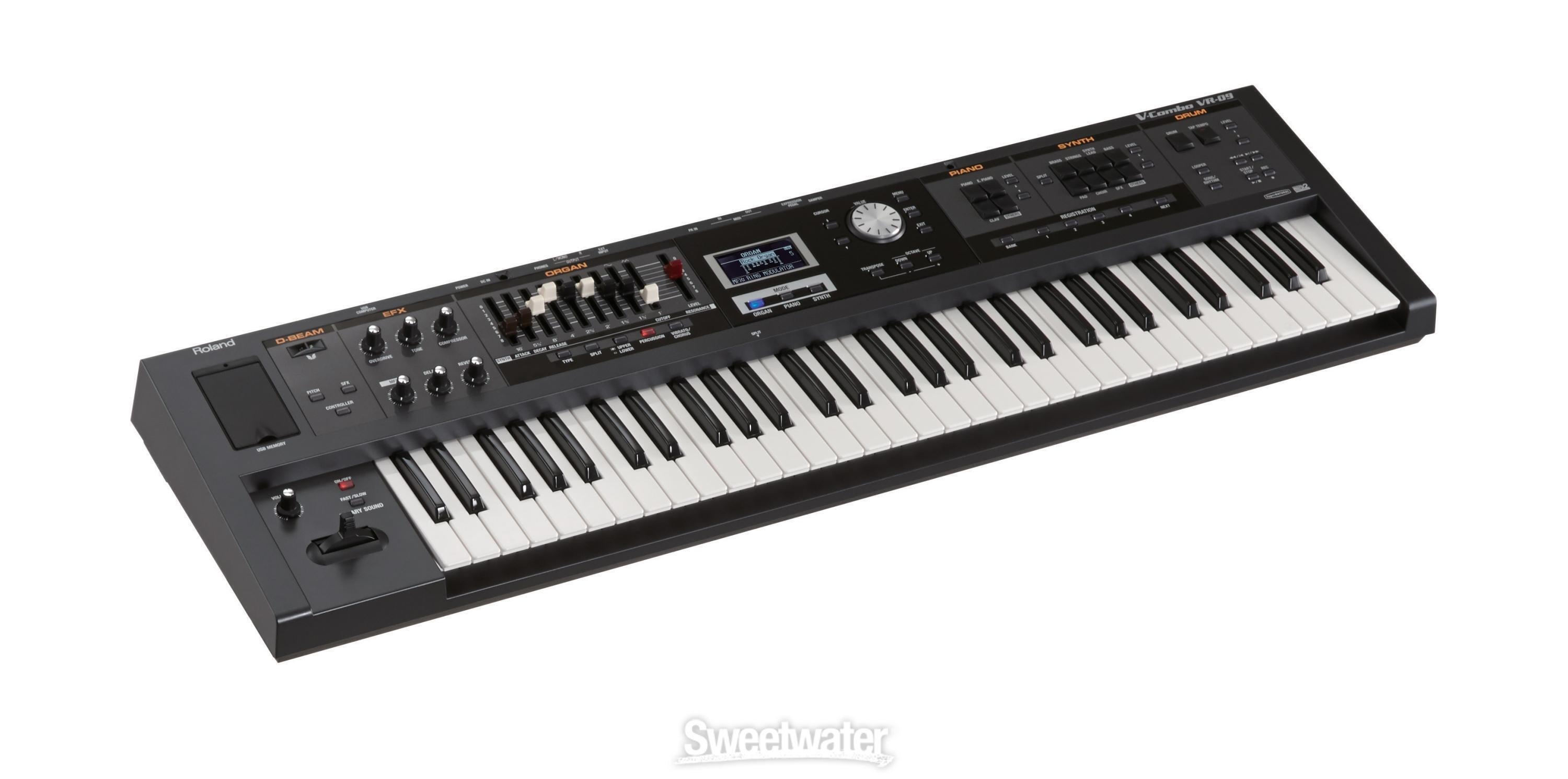Roland V-Combo VR-09 61-key Stage Performance Keyboard