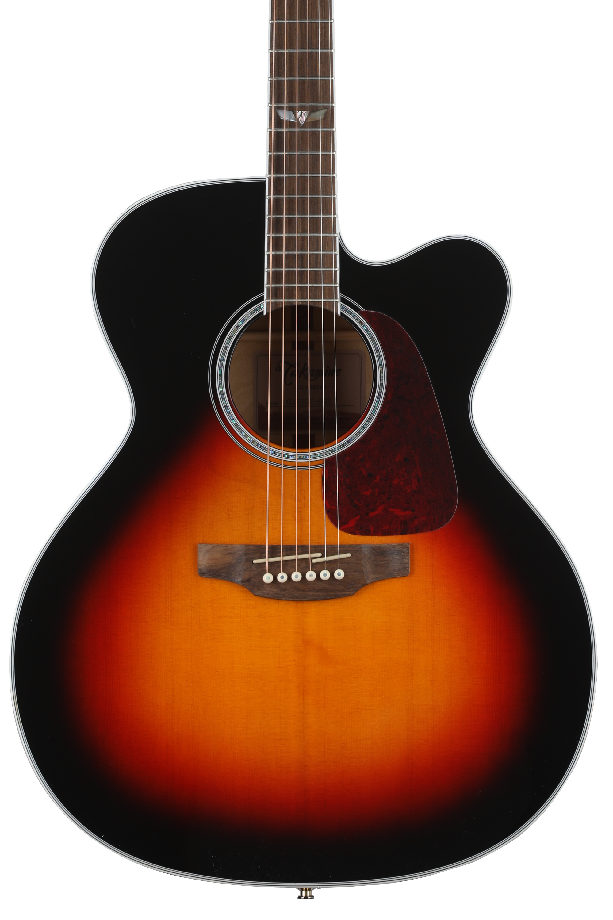 Takamine GJ72CE Jumbo Acoustic Electric Guitar Brown Sunburst