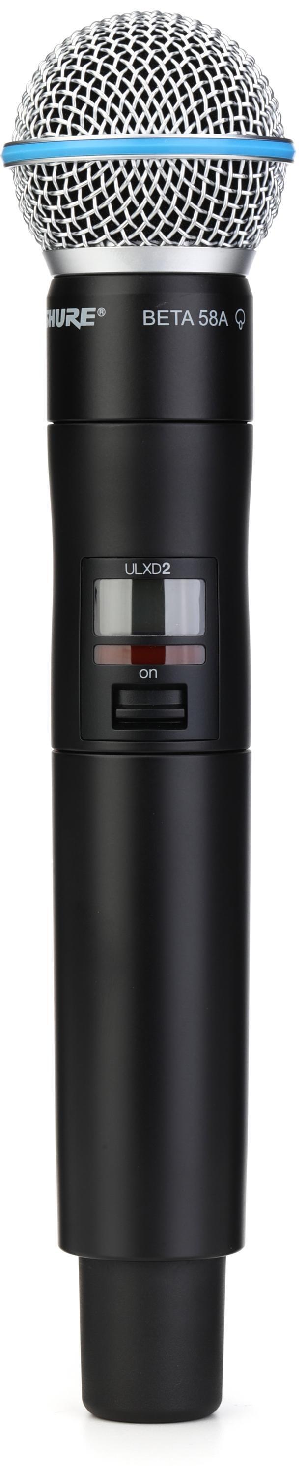 Shure ULXD2/Beta58 - L50 Band - 632-696 MHz | Sweetwater