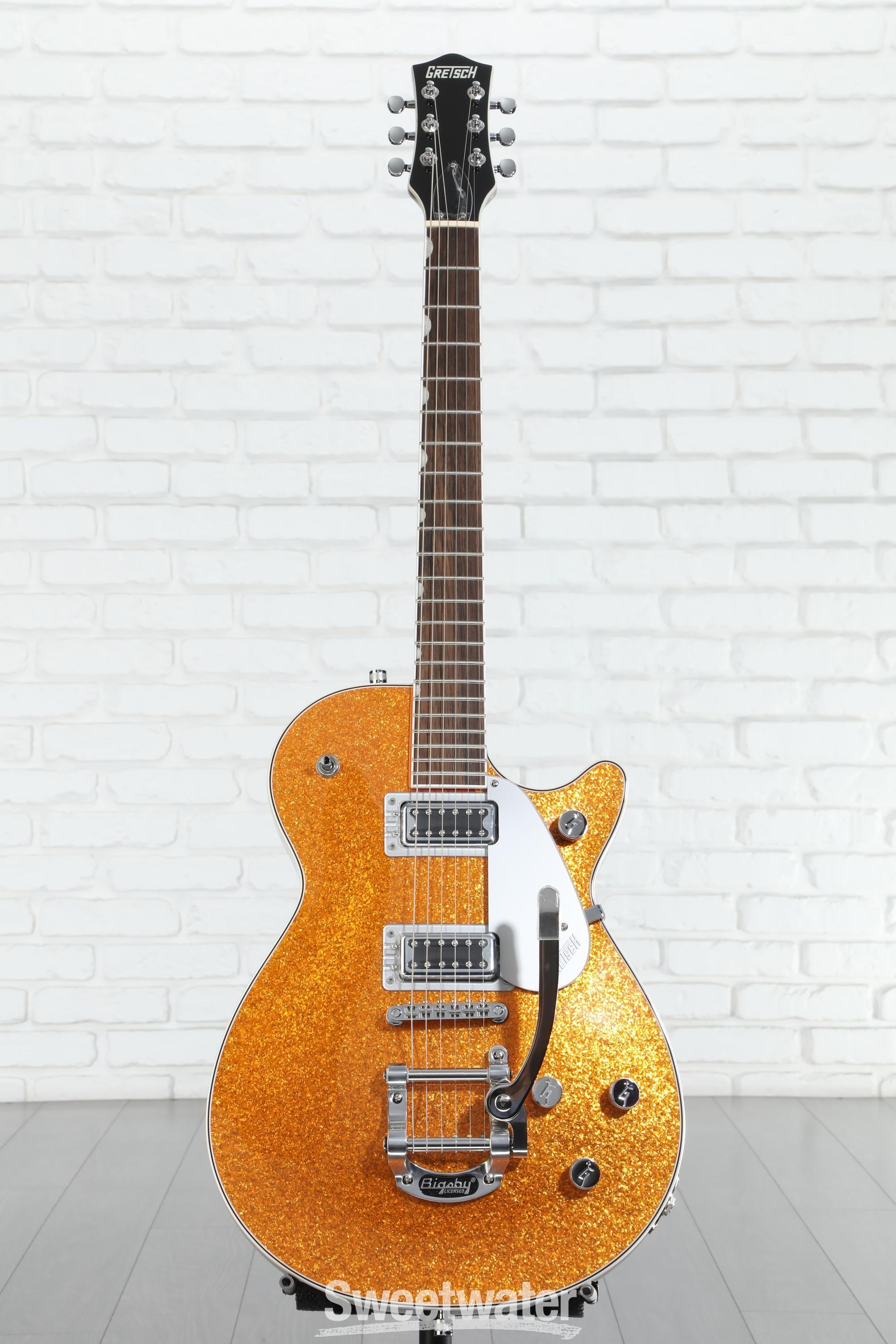 Gretsch Electromatic ゴールドスパークル Gretsch Electromatic G2619 Jet Sparkle Gold Electric Guitar