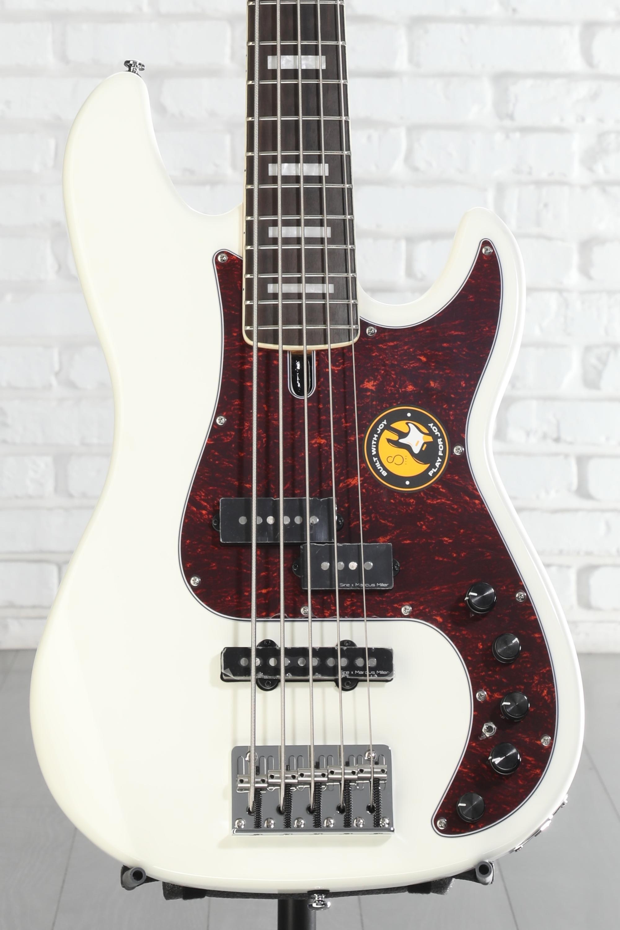 Sire Marcus Miller P7 Alder 5-string Bass Guitar - Antique White