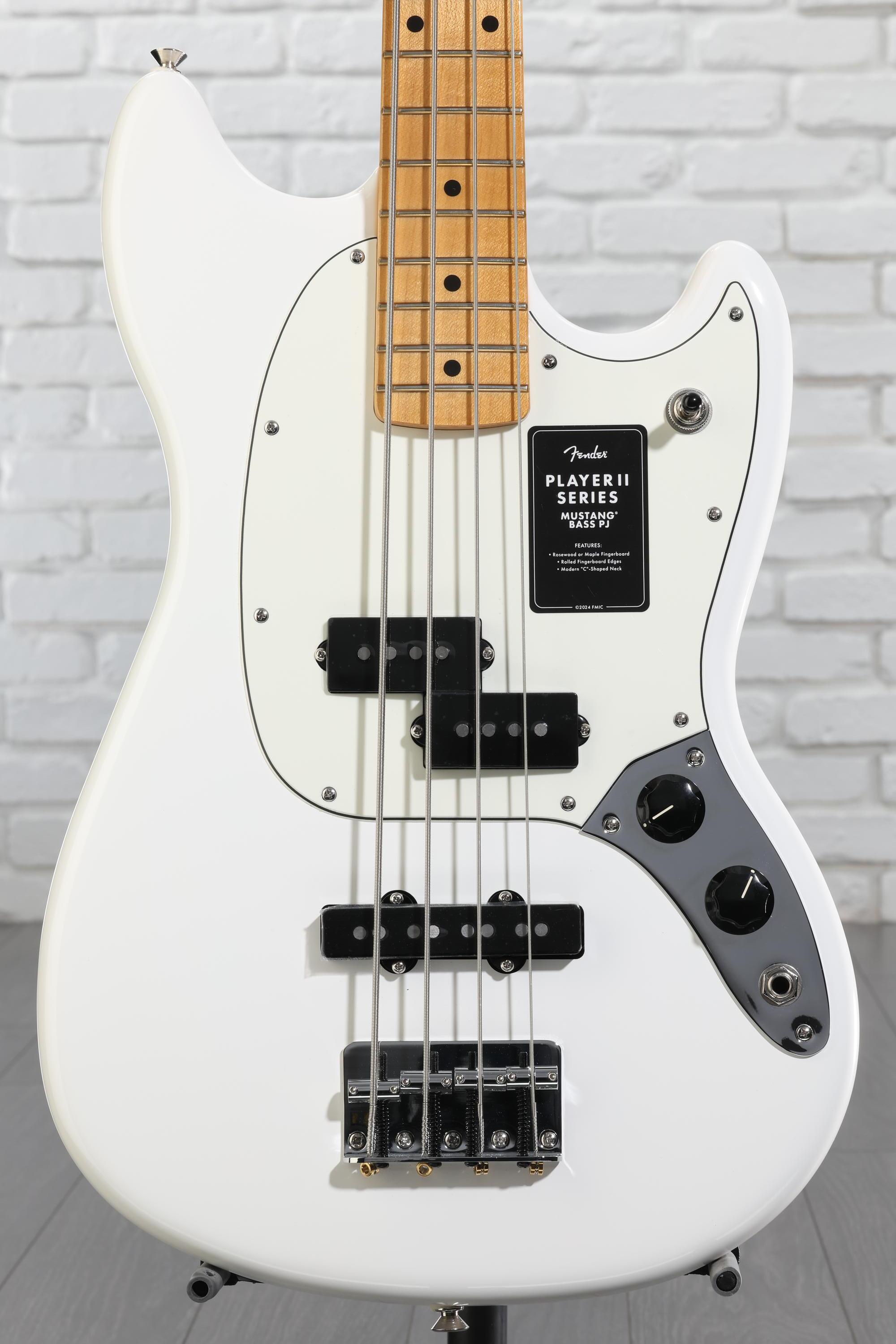 【美品】Fender Player Mustang Bass PJ Fender Player Mustang PJ 4-String Electric Bass - Ted Brown Music