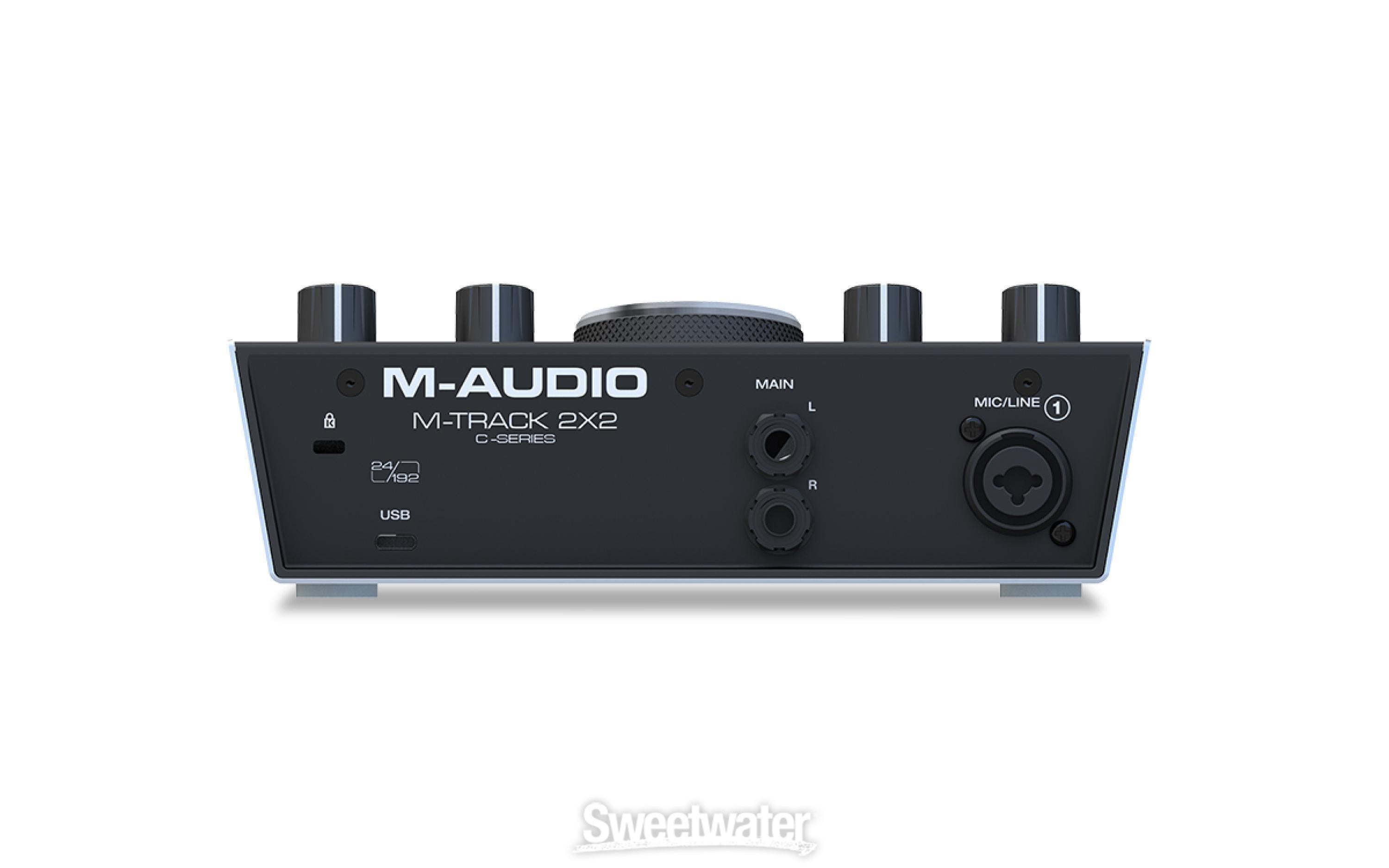 M-Audio M-Track 2X2 USB Audio Interface | Sweetwater