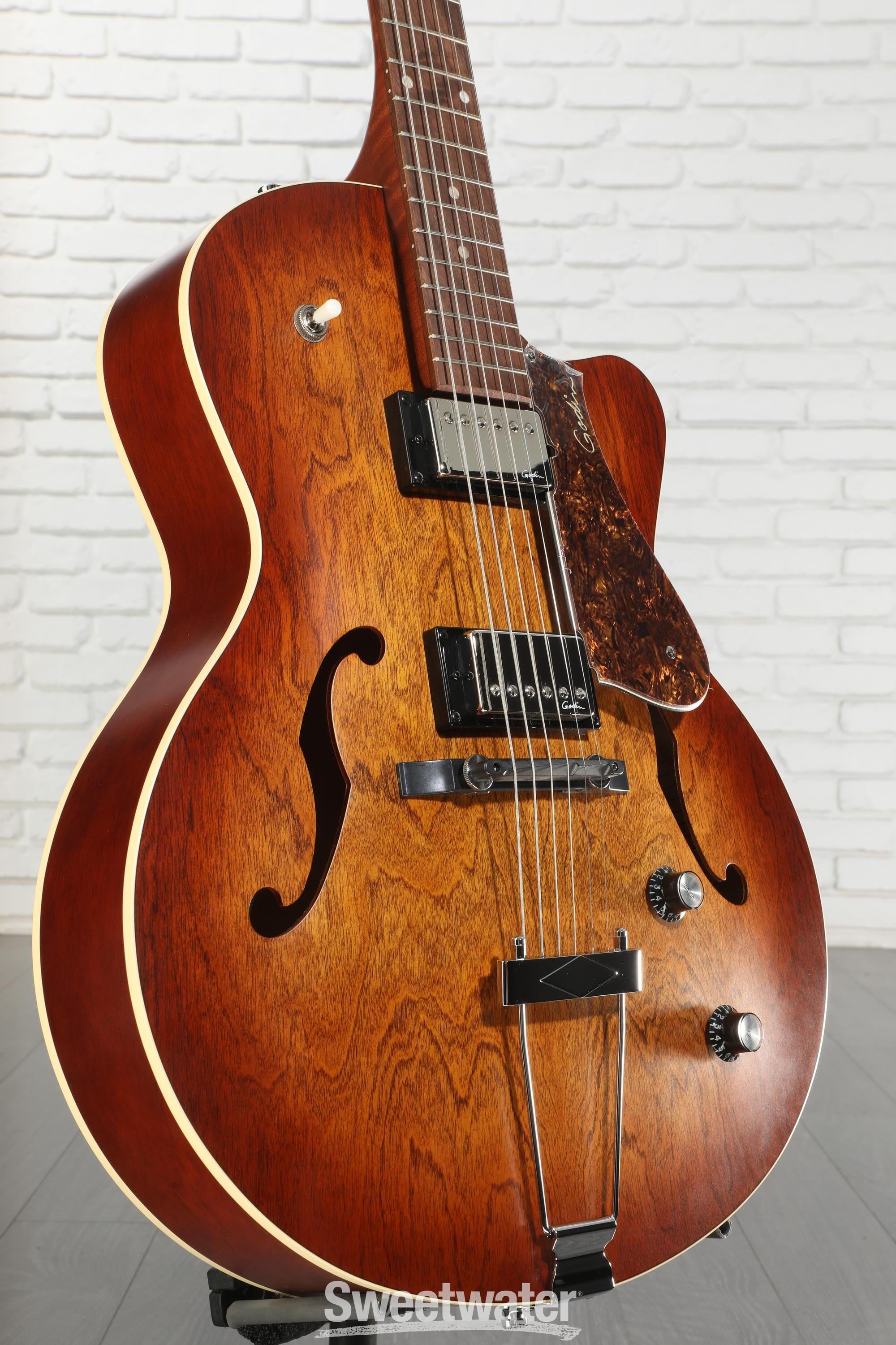 Godin 5th Avenue CW Kingpin II HB Hollowbody Electric Guitar