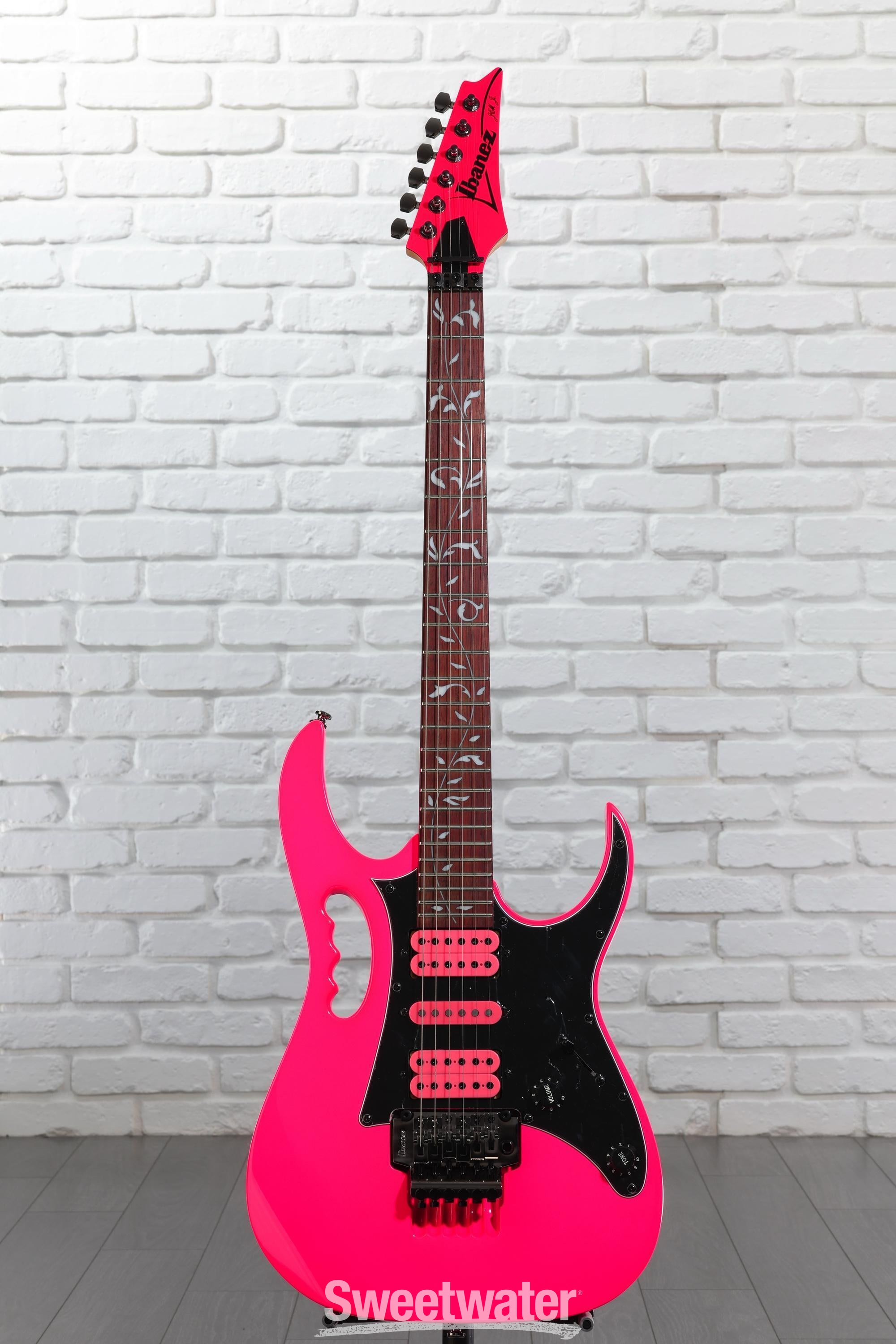 Ibanez Steve Vai Signature JEMJRSP - Pink Reviews | Sweetwater