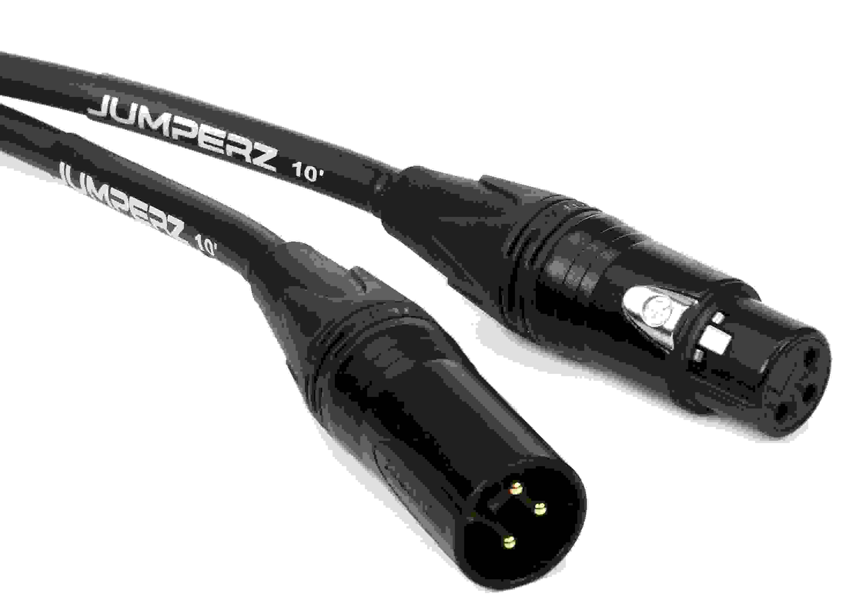 JUMPERZ JZGM ZipLine Gold Microphone Cable - 10 foot