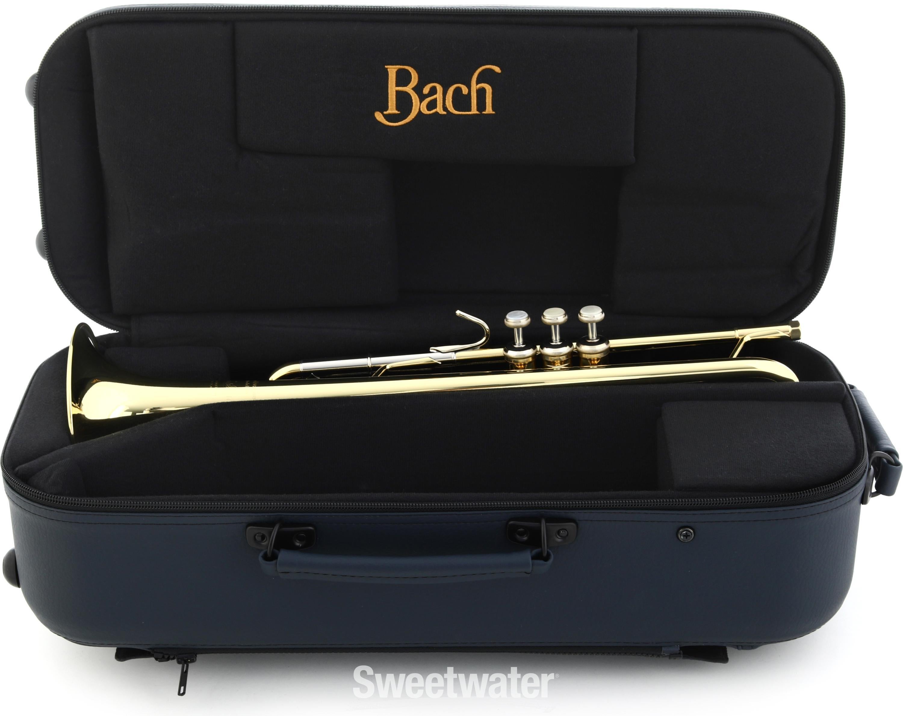 Bach 18043R Professional Stradivarius Bb Trumpet - Reverse