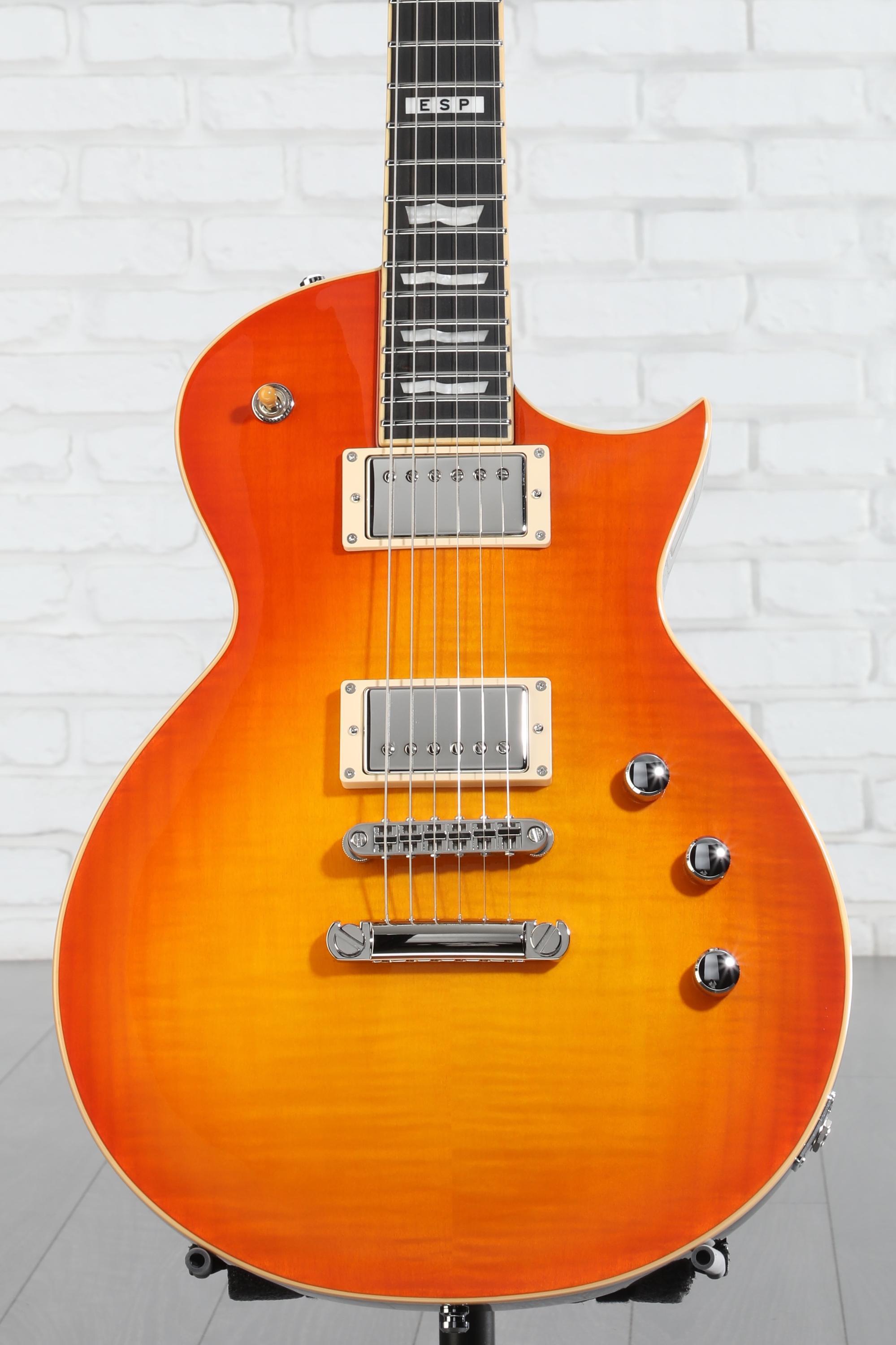 ESP E-II Eclipse Full Thickness Electric Guitar - Vintage Honey