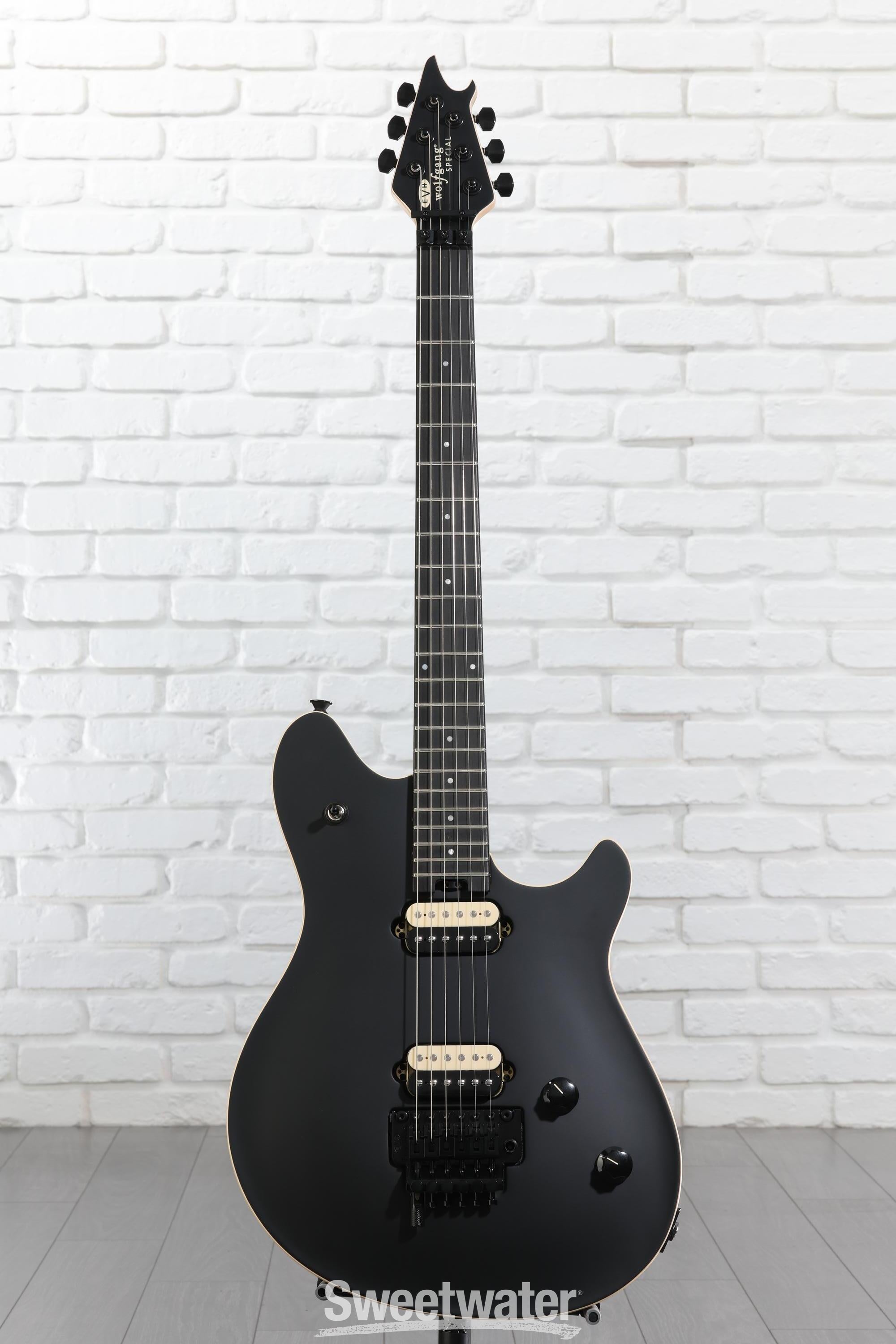 EVH Wolfgang Special Electric Guitar - Stealth Black | Sweetwater