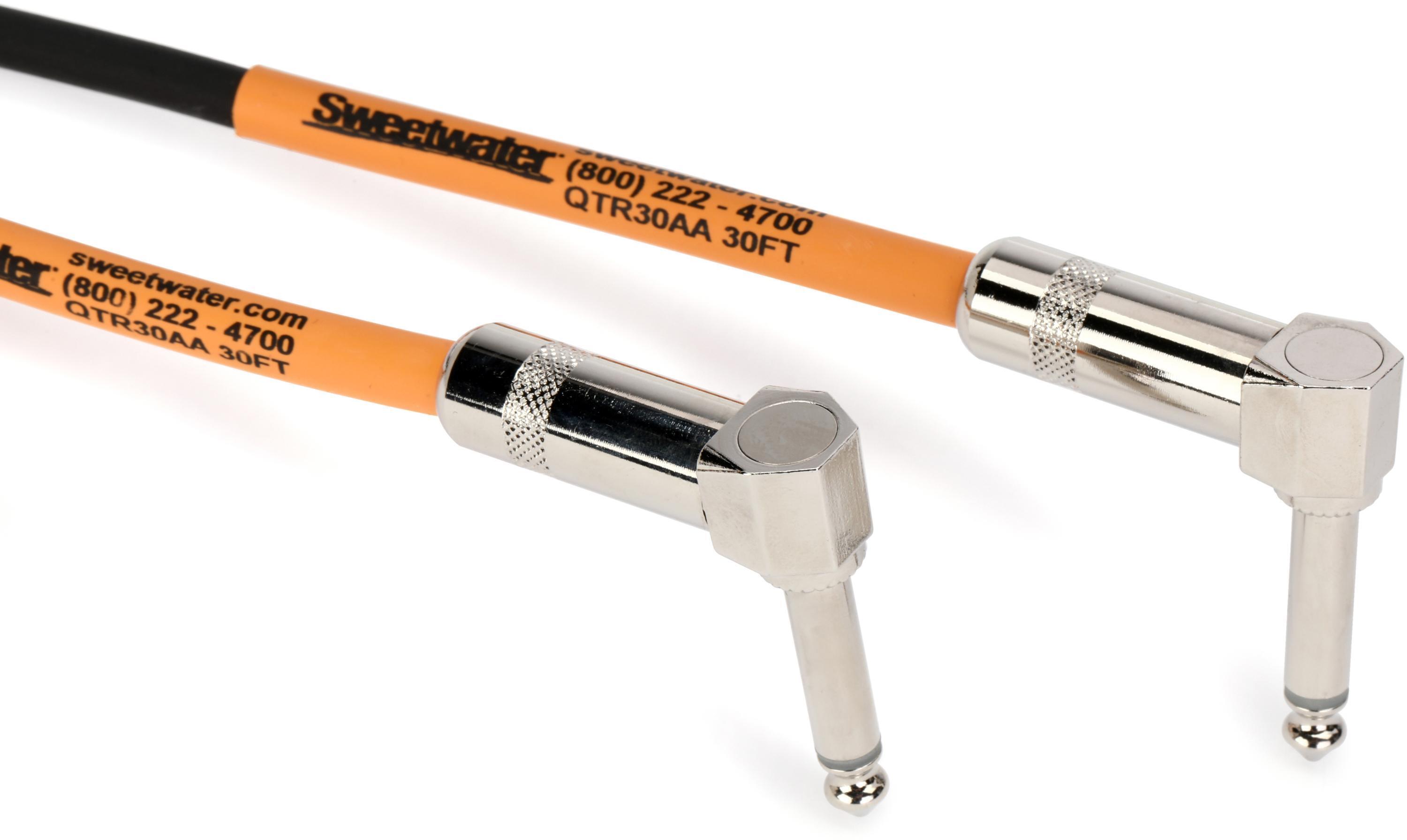 Photo of Pro Co EGLL-30 Excellines Right Angle to Right Angle Instrument Cable - 30 foot