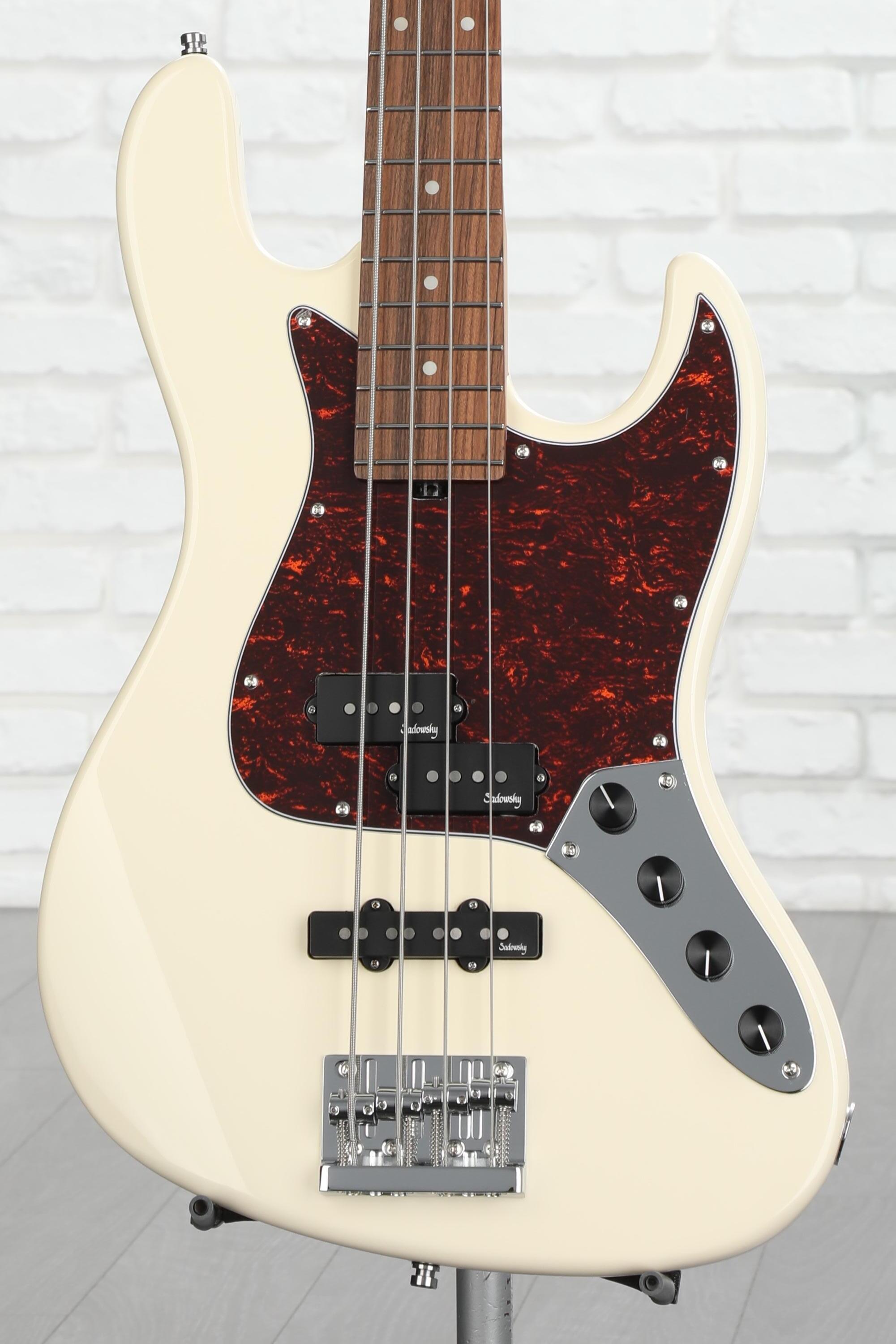 Sadowsky MetroExpress 21-fret Hybrid PJ 4-string Bass - Olympic White |  Sweetwater