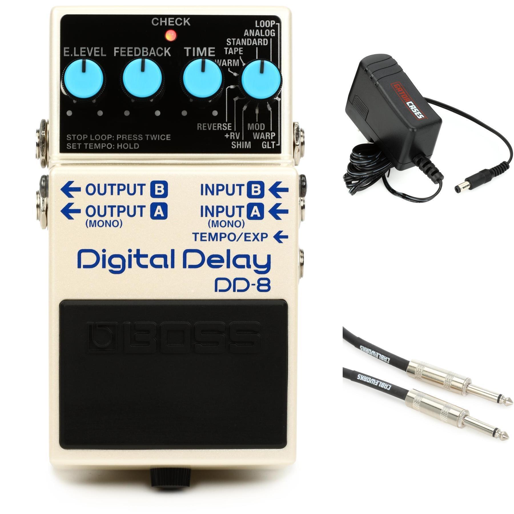 BOSS DD-8 デジタルディレイ　delay Amazon.com: BOSS DD-8 Eleven Modes Full Stereo I/O Support Built