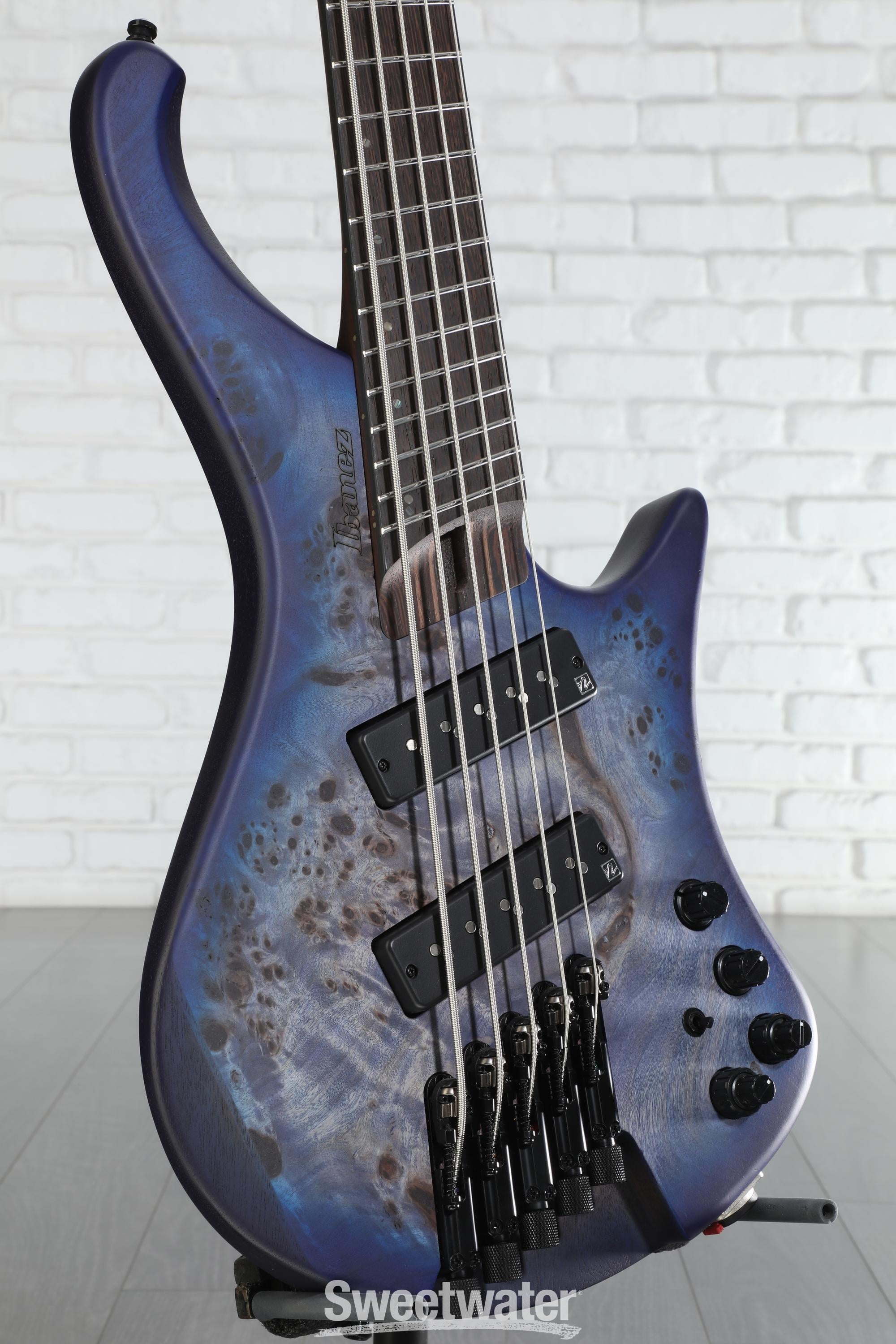 Ibanez Bass Workshop EHB1505MS Bass Guitar - Pacific Blue Burst