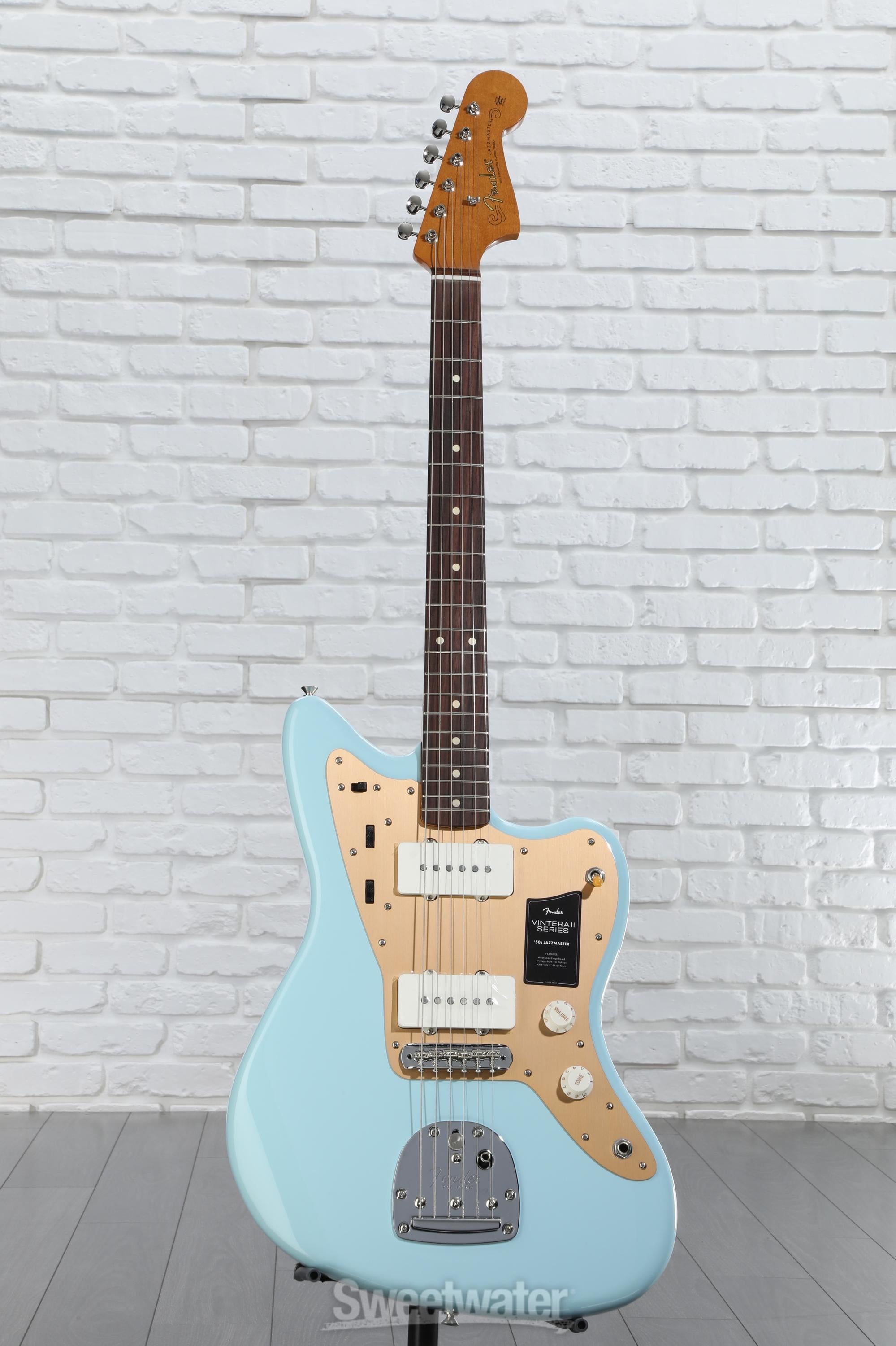 Fender Vintera II '50s Jazzmaster Electric Guitar - Sonic Blue