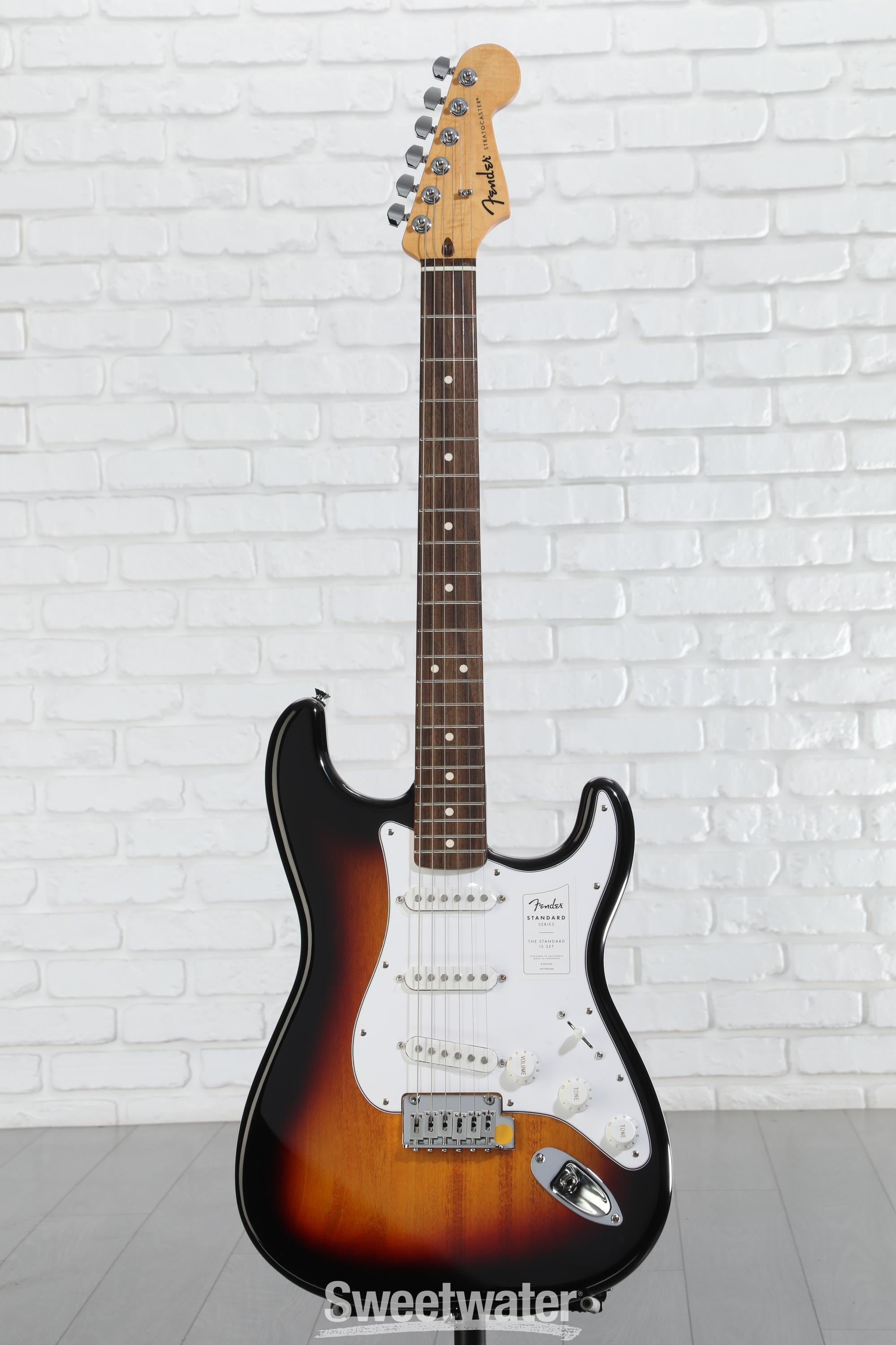 Fender Standard Stratocaster Electric Guitar - 3-color Sunburst