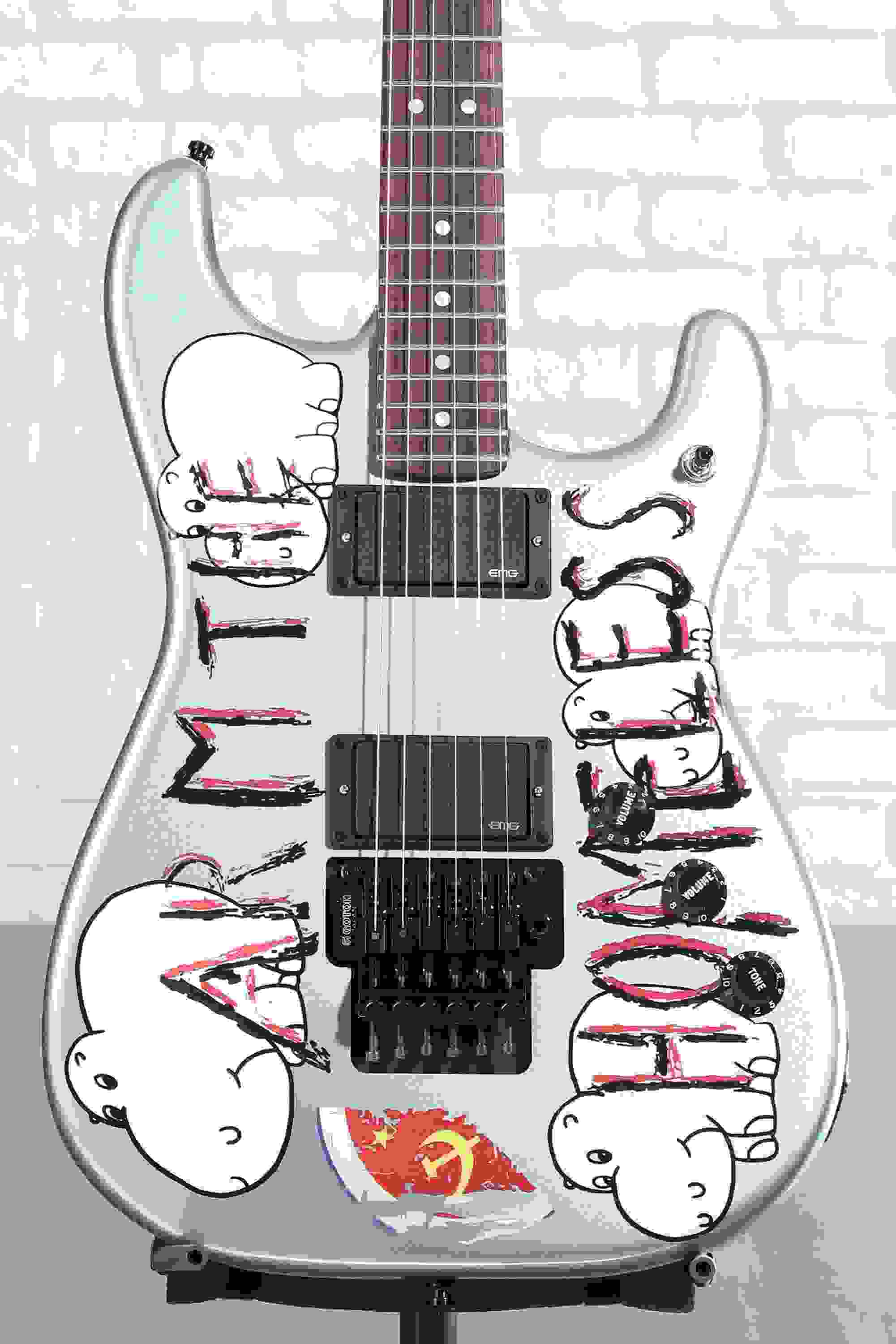 Fender Tom Morello's 'Arm The Homeless' Electric Guitar - Blue Ice Metallic