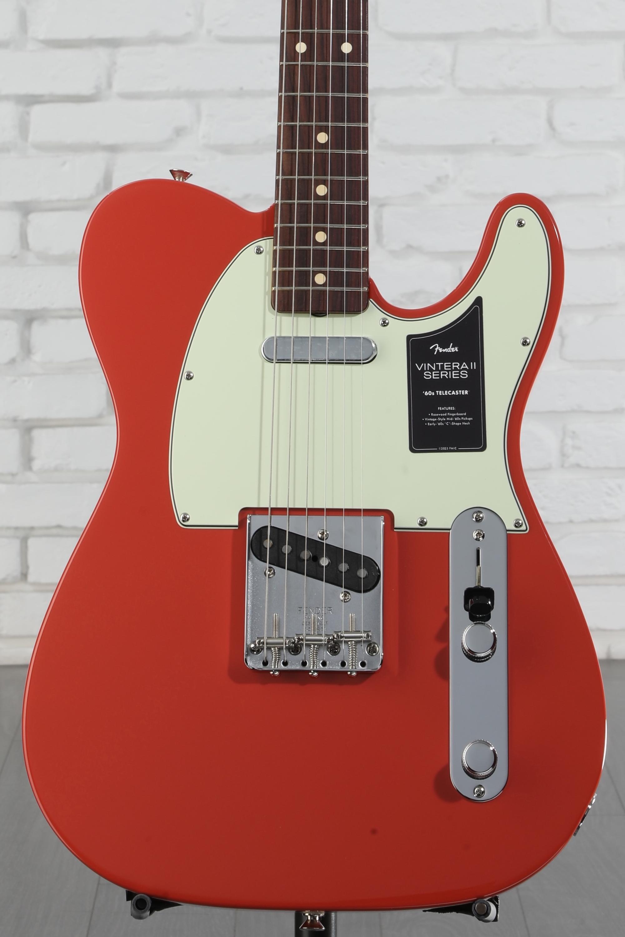 ギター Fender Telecaster vintera 50s Fiesta Red Fender Vintera '50s Telecaster - Fiesta Red | Sweetwater