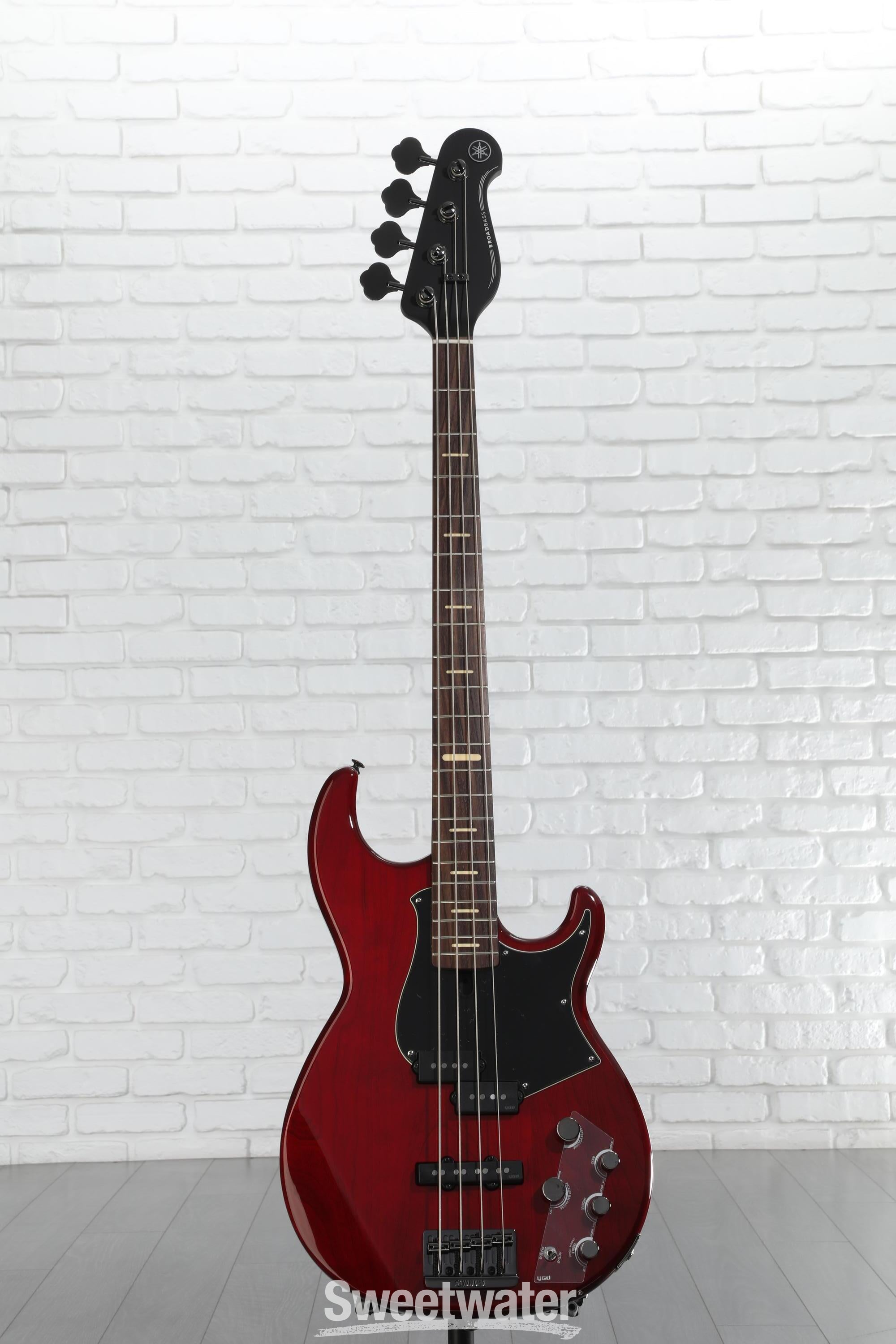 Yamaha BB734A 4-string Bass Guitar - Fired Red | Sweetwater