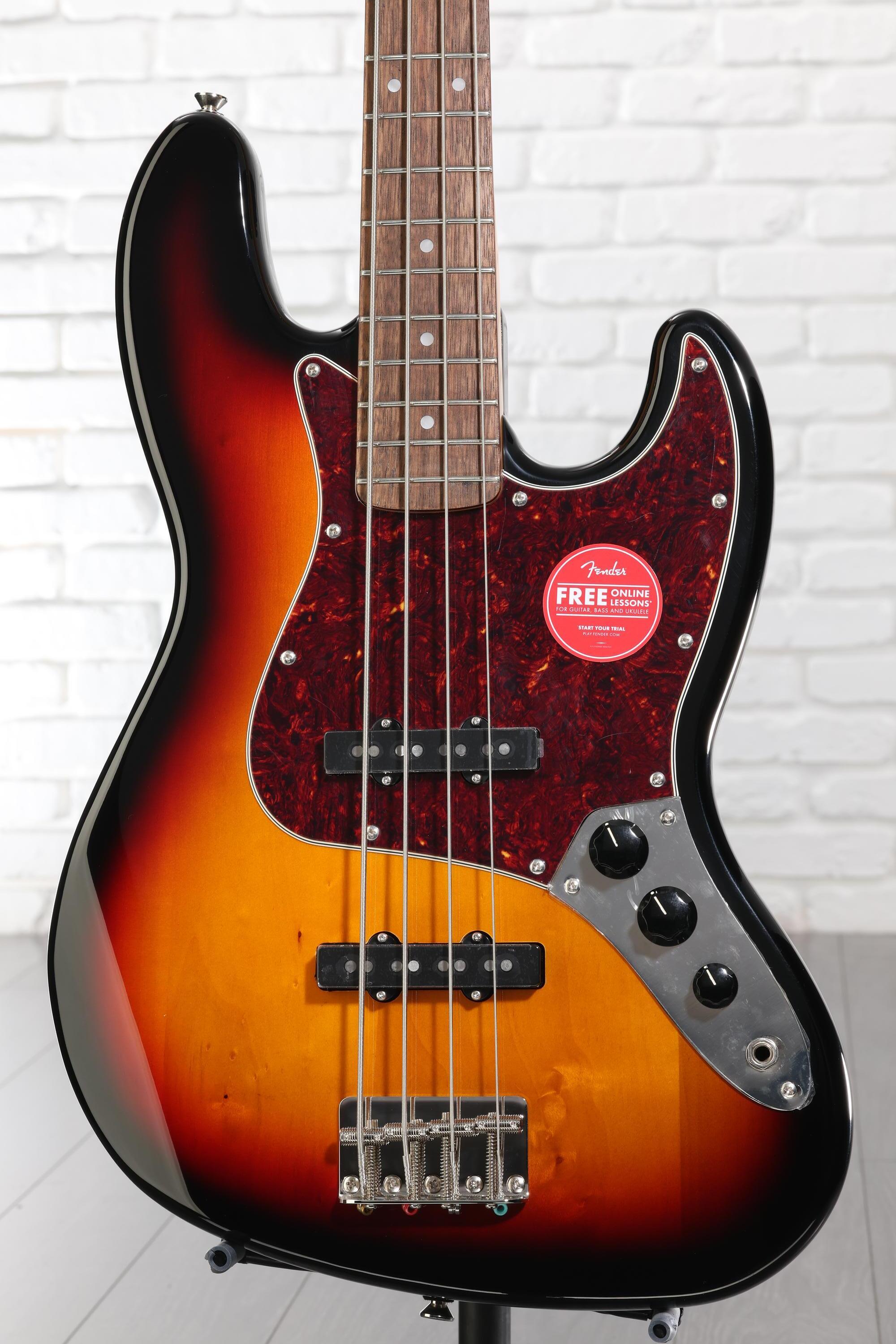 Squier Classic Vibe '60s Jazz Bass - 3-Tone Sunburst | Sweetwater