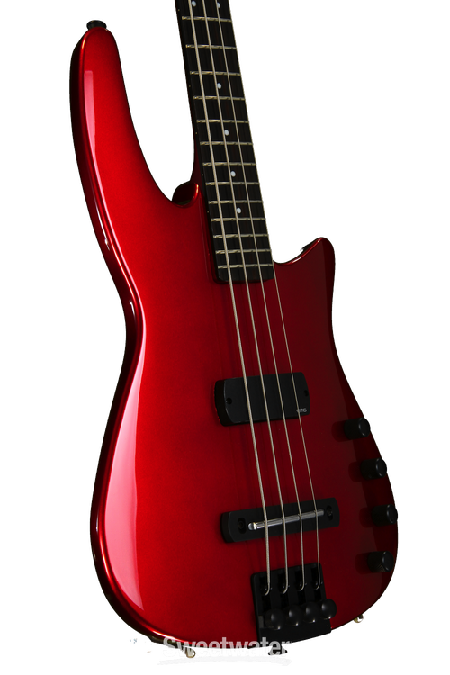 NS Design WAV4 Radius Bass Guitar - Metallic Crimson | Sweetwater