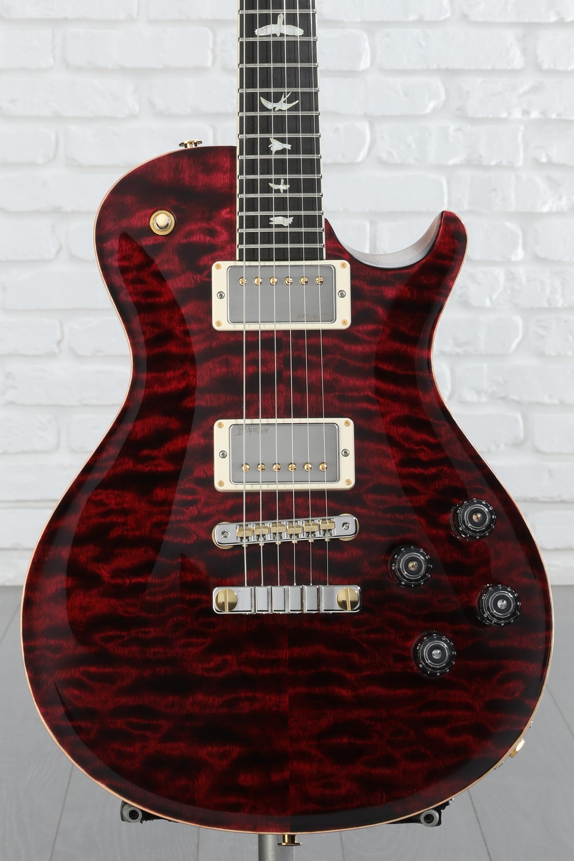 PRS Wood LIbrary McCarty 594 Singlecut 10-Top Electric Guitar - Red ...