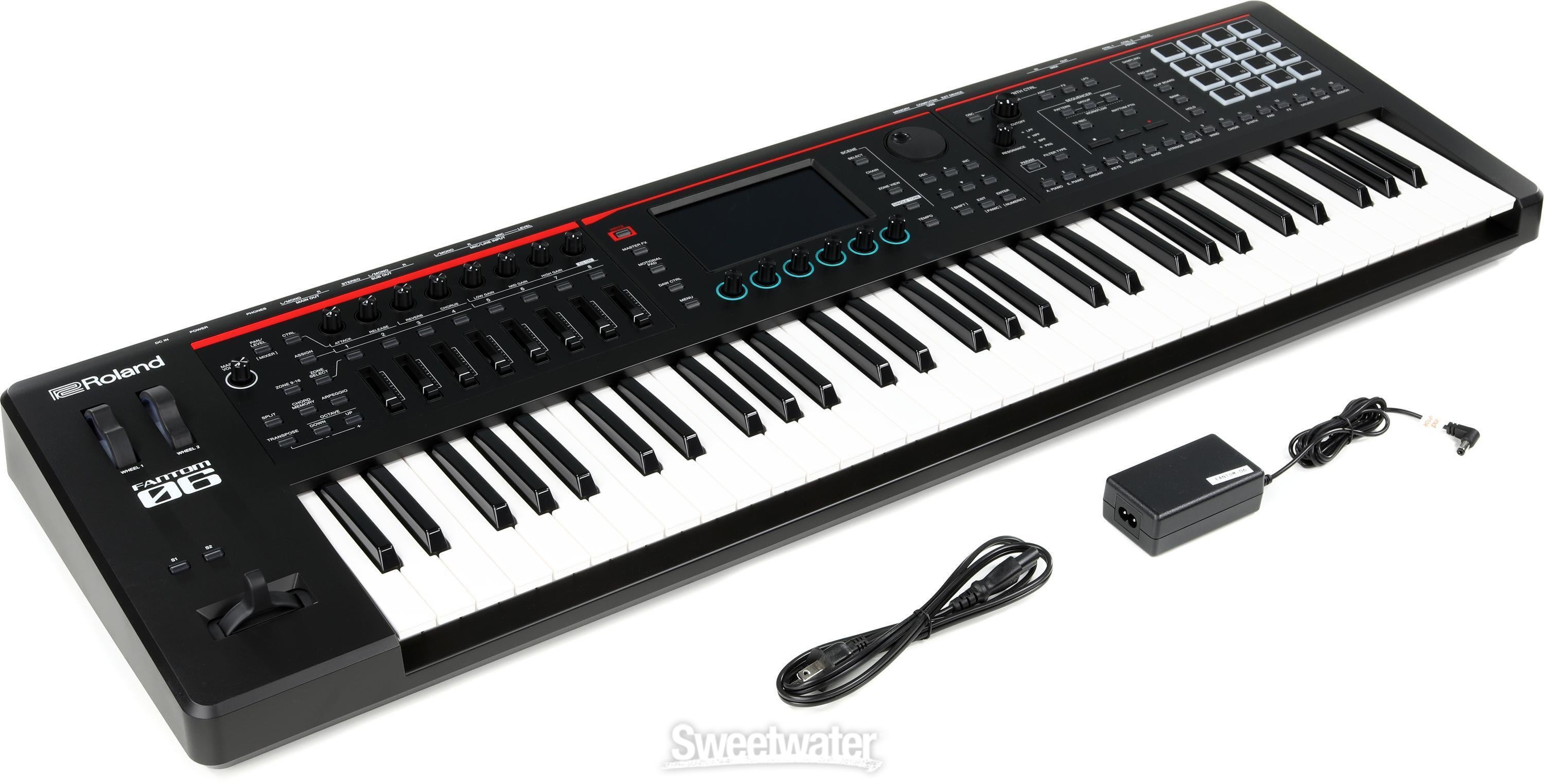 Roland FANTOM-06 Music Workstation Keyboard Reviews | Sweetwater