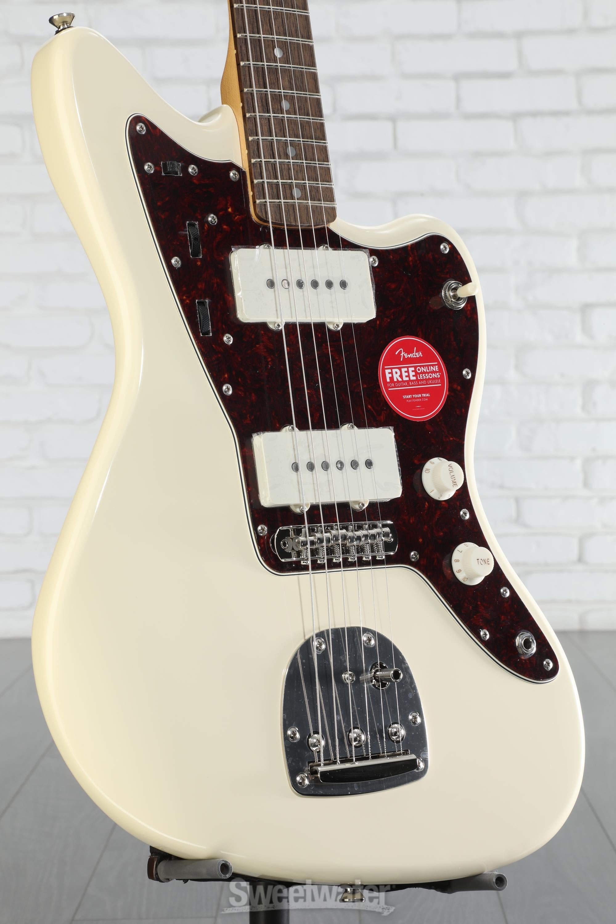 Squier Jazzmaster ホワイト Squier Classic Vibe '60s Jazzmaster - Olympic White | Sweetwater