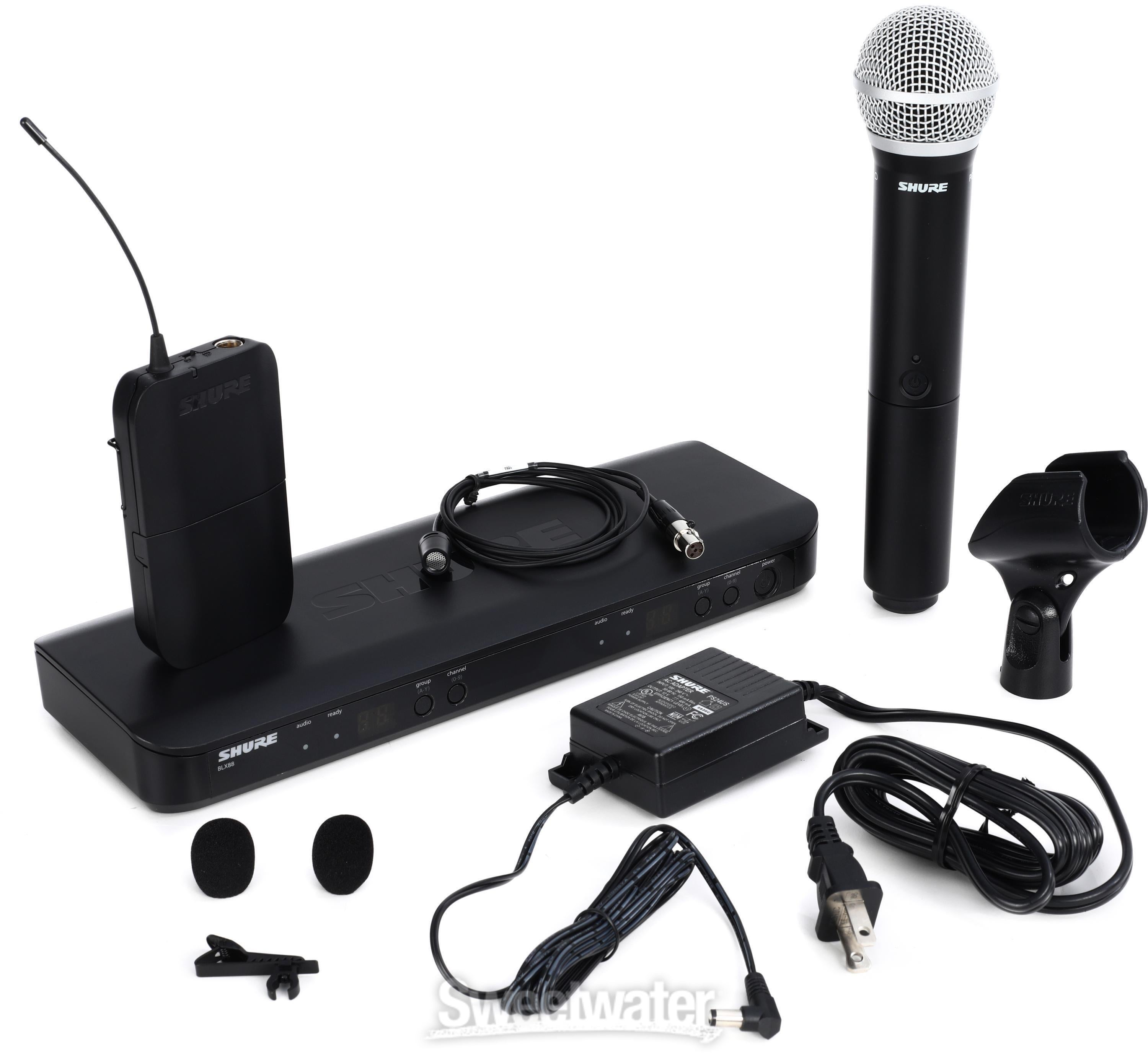 DJ機材 SHURE ML120HE Shure SCM810 8-Channel Analog Automatic Microphone Mixer