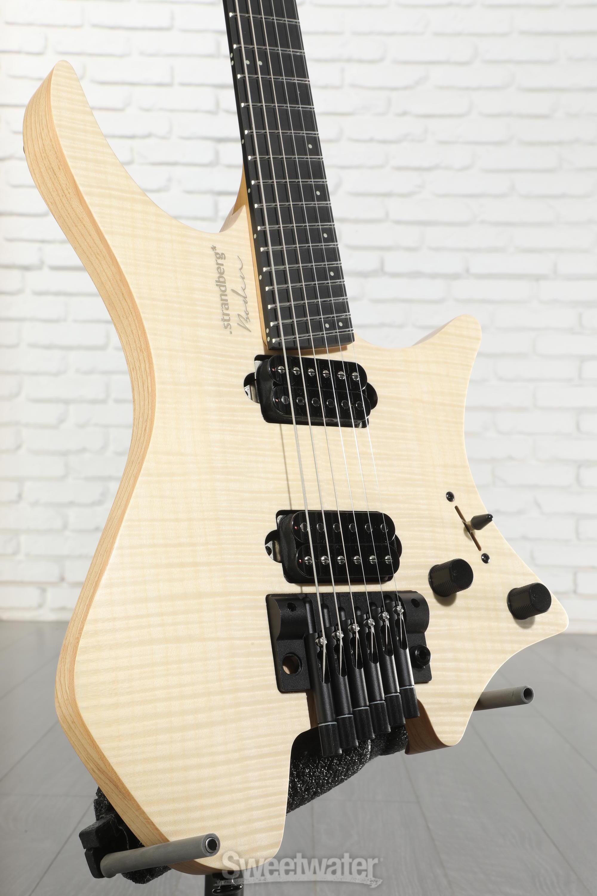 Strandberg Boden Prog NX 6 Electric Guitar - Natural Flame Maple