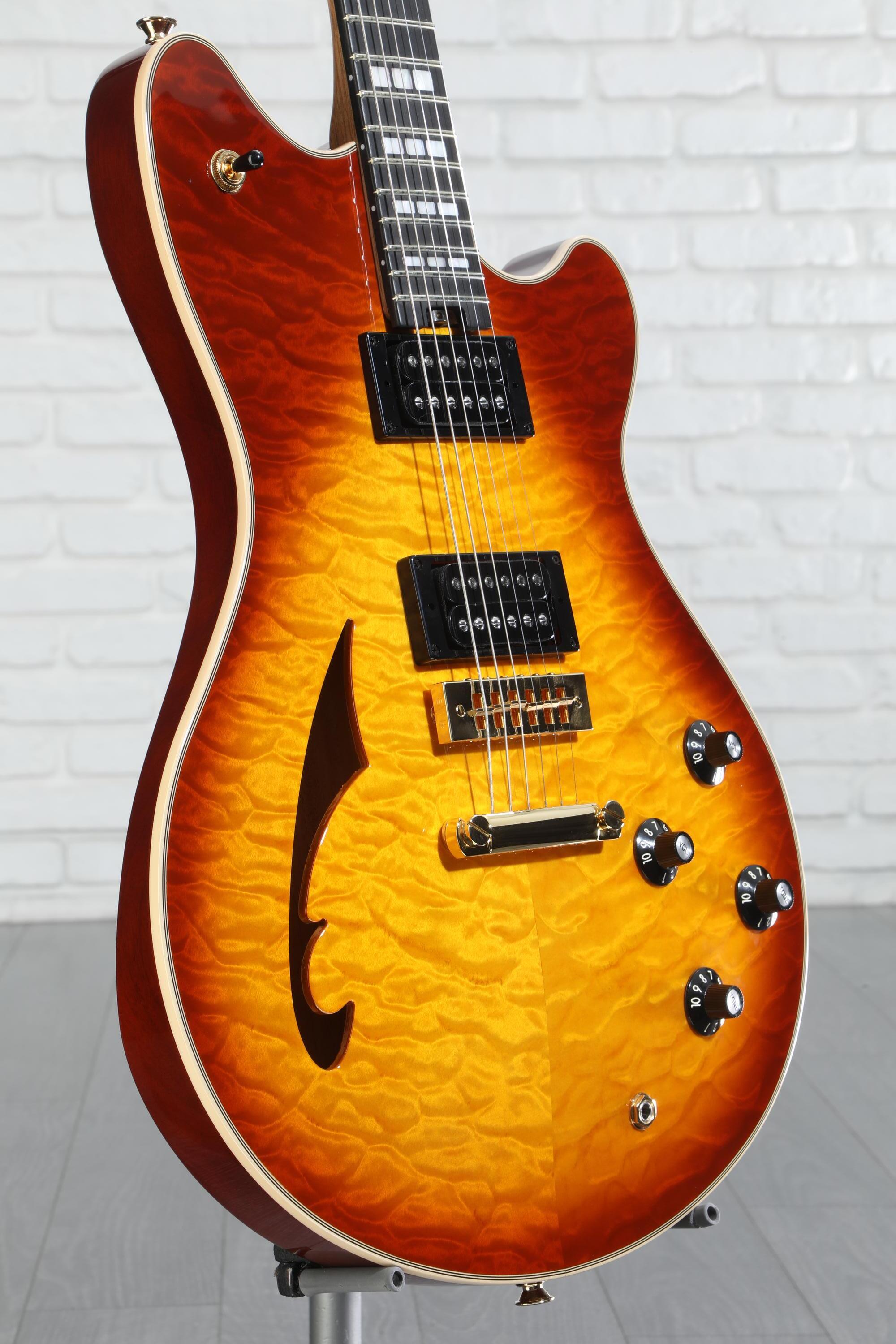 ギター EVH SA-126 Special Quilted Maple EVH SA-126 Special Quilted Maple Semi-hollowbody Electric Guitar