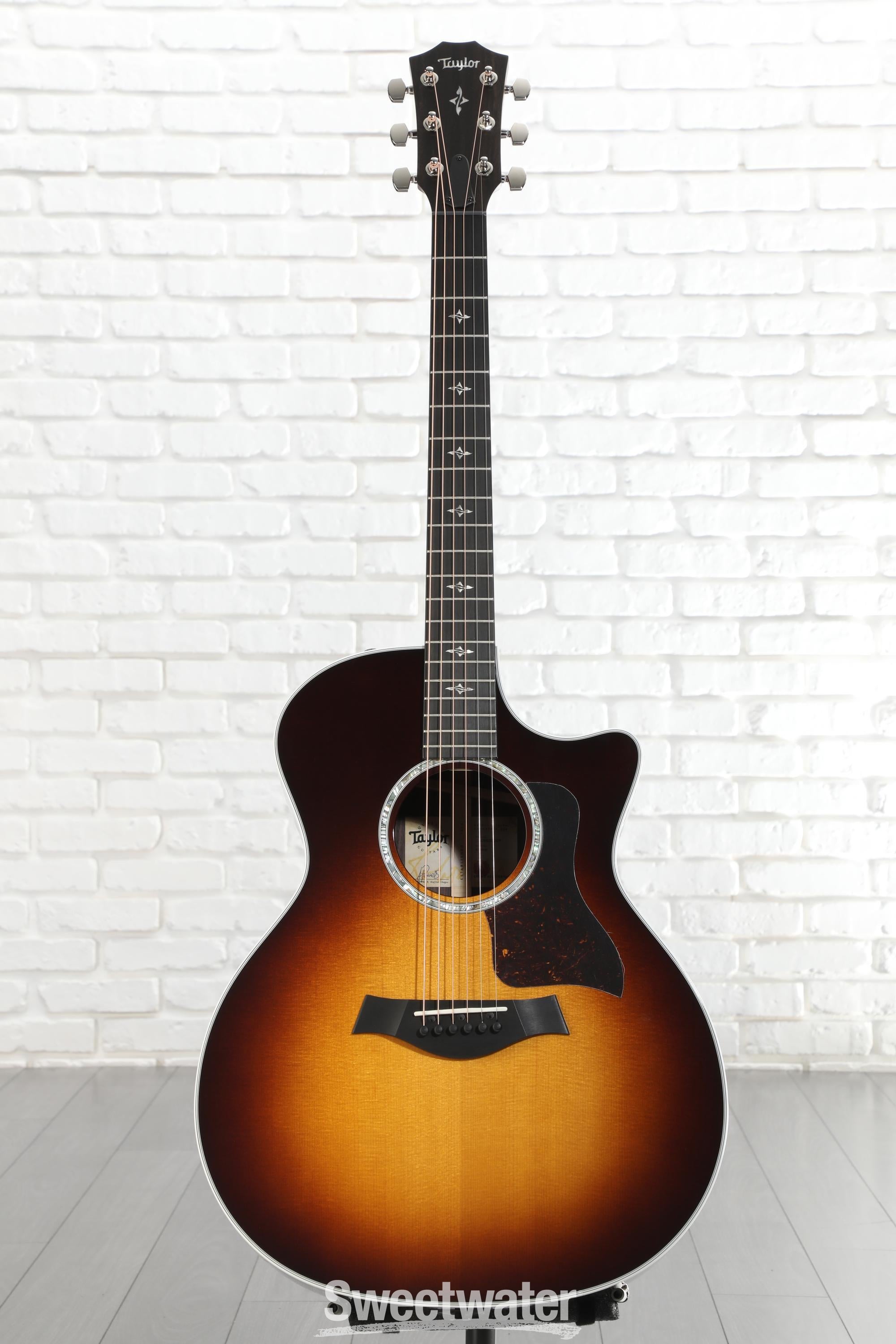 Taylor 414ce-R V-Class Acoustic-electric Guitar - Tobacco Sunburst